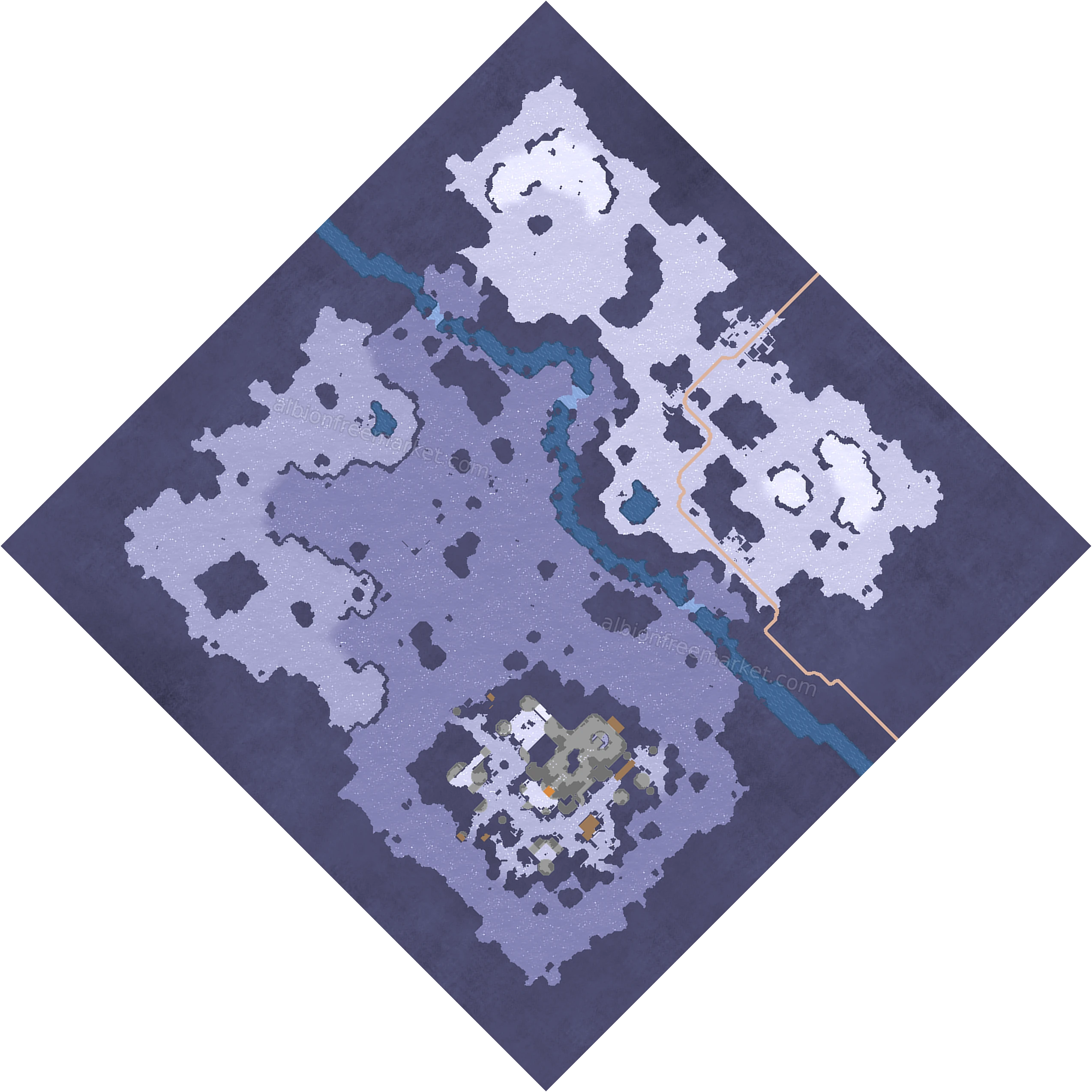 Bryn Gorge Albion Online map