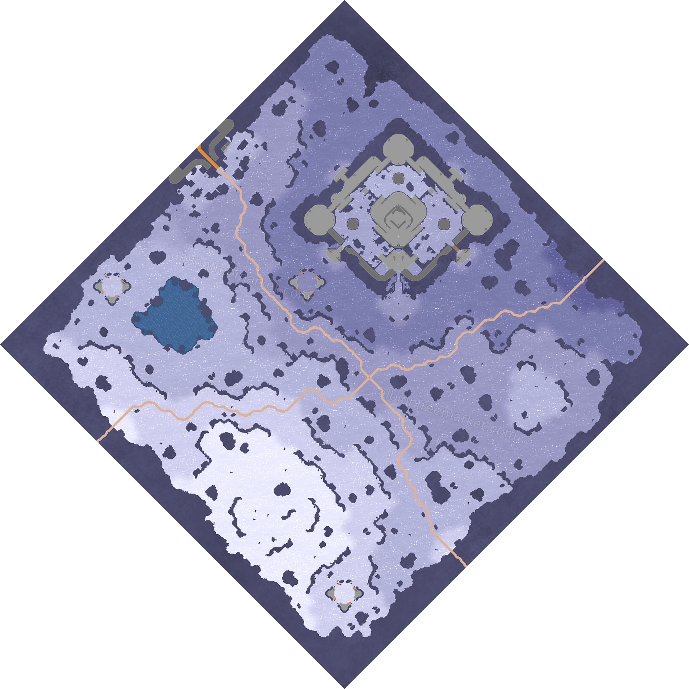 Mawar Gorge Albion Online map
