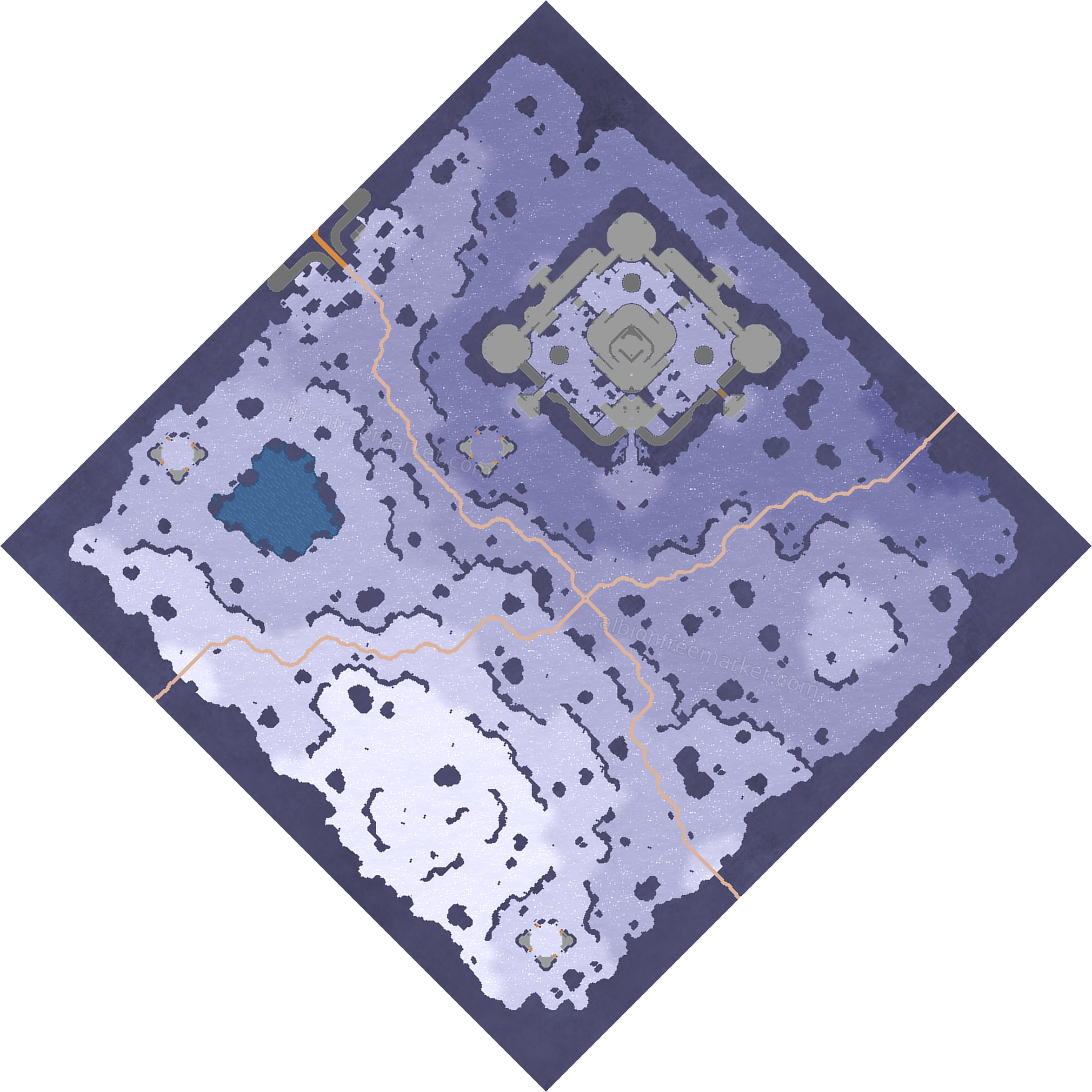 Mawar Gorge Albion Online map