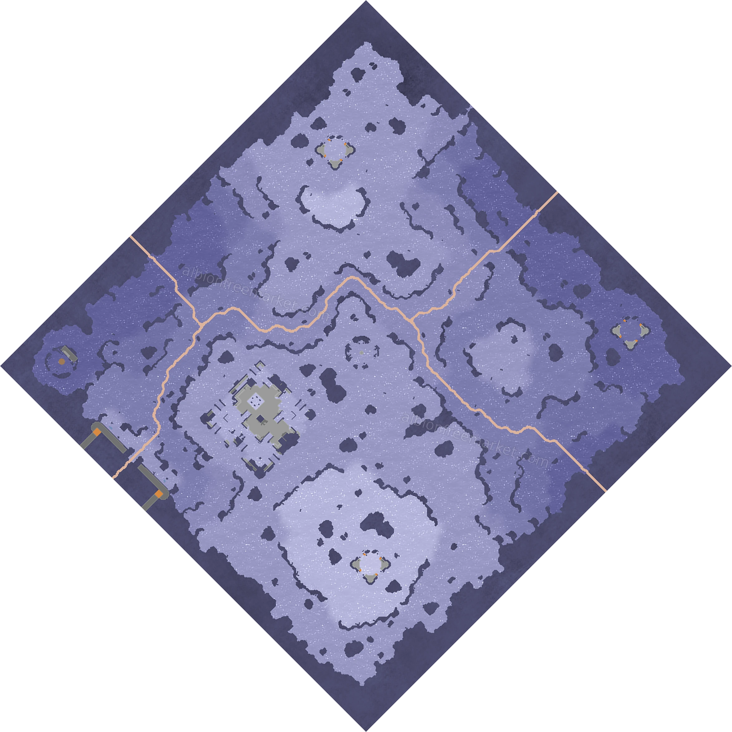 Cairn Fidair Albion Online map