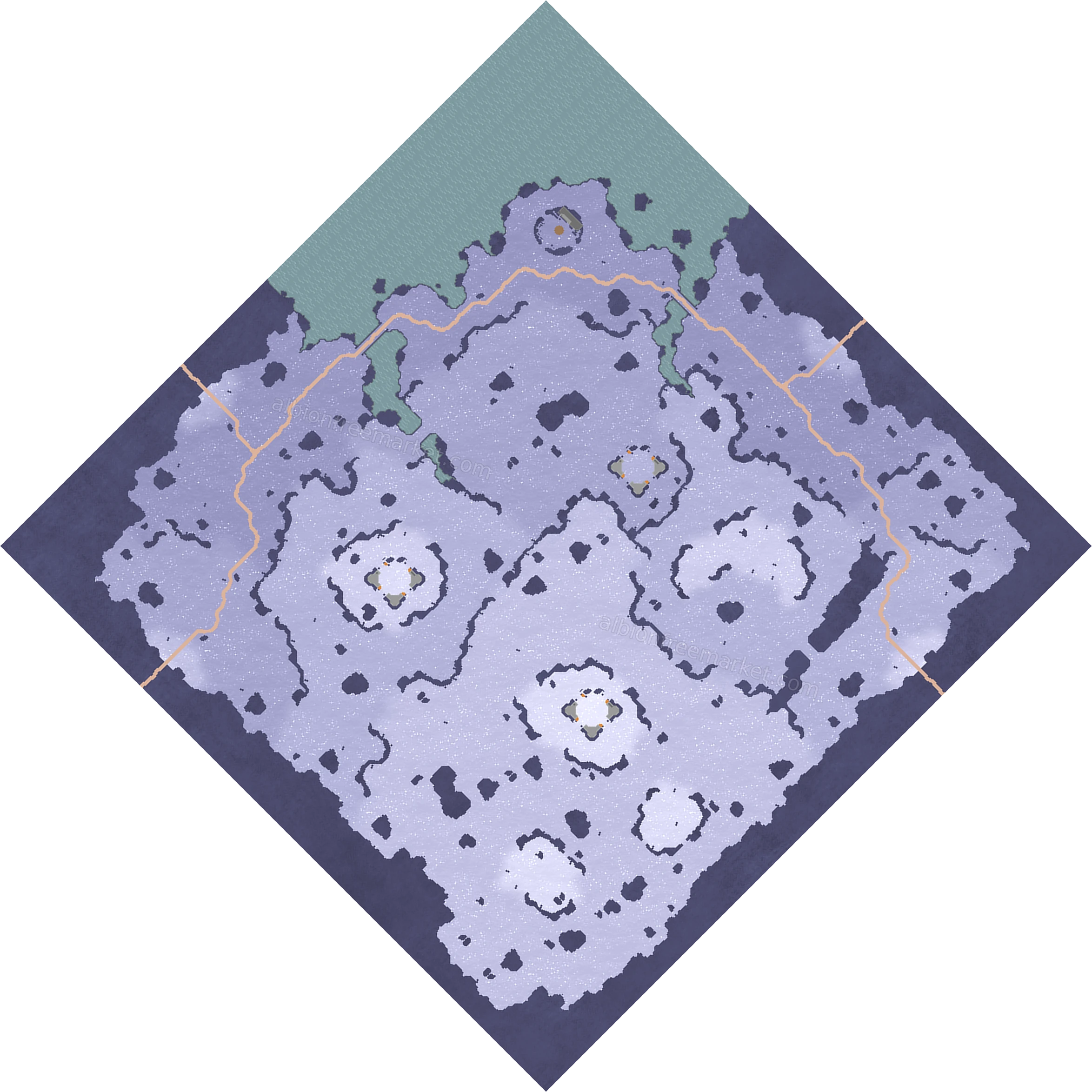 Pen Fenair Albion Online map