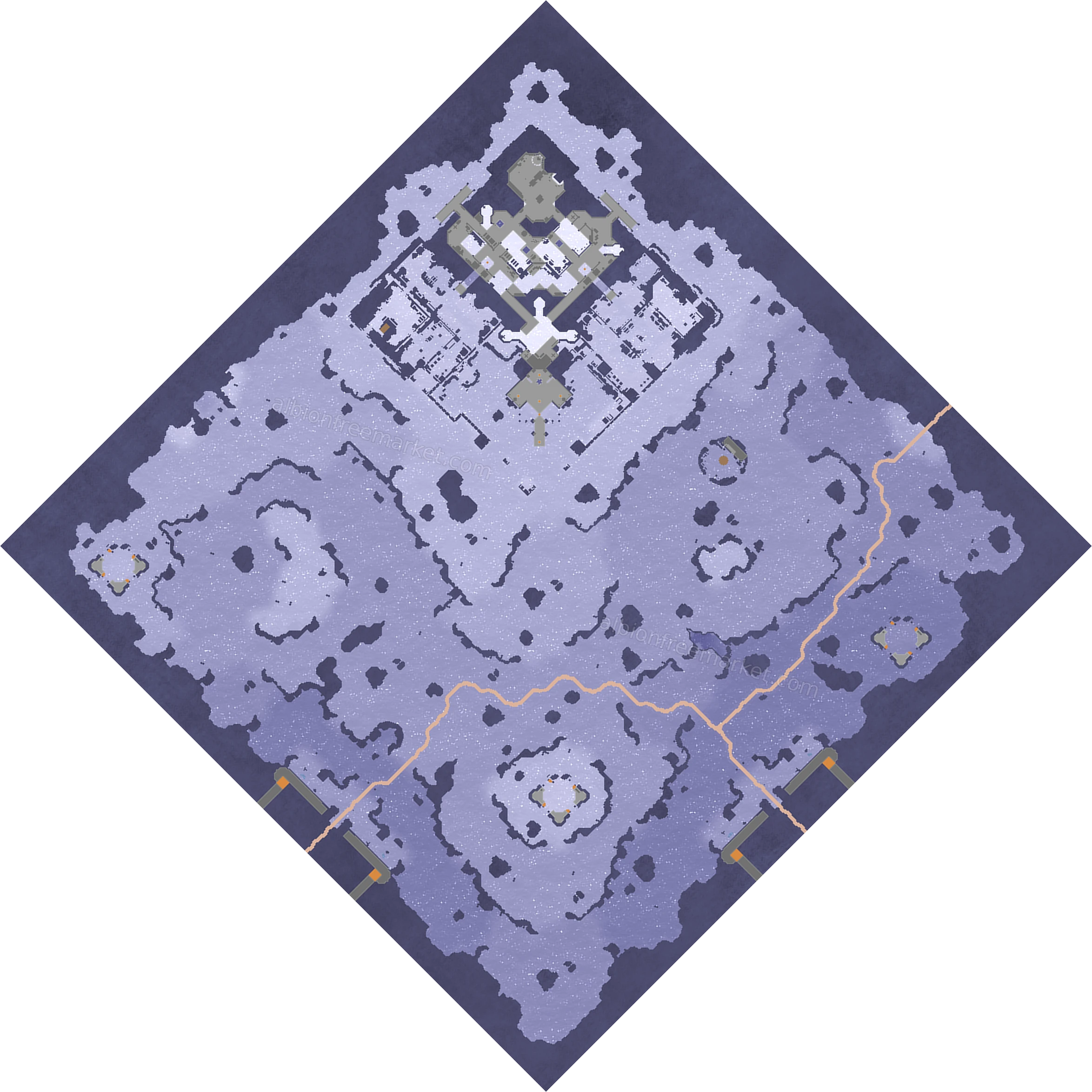 Cairn Drain Albion Online map