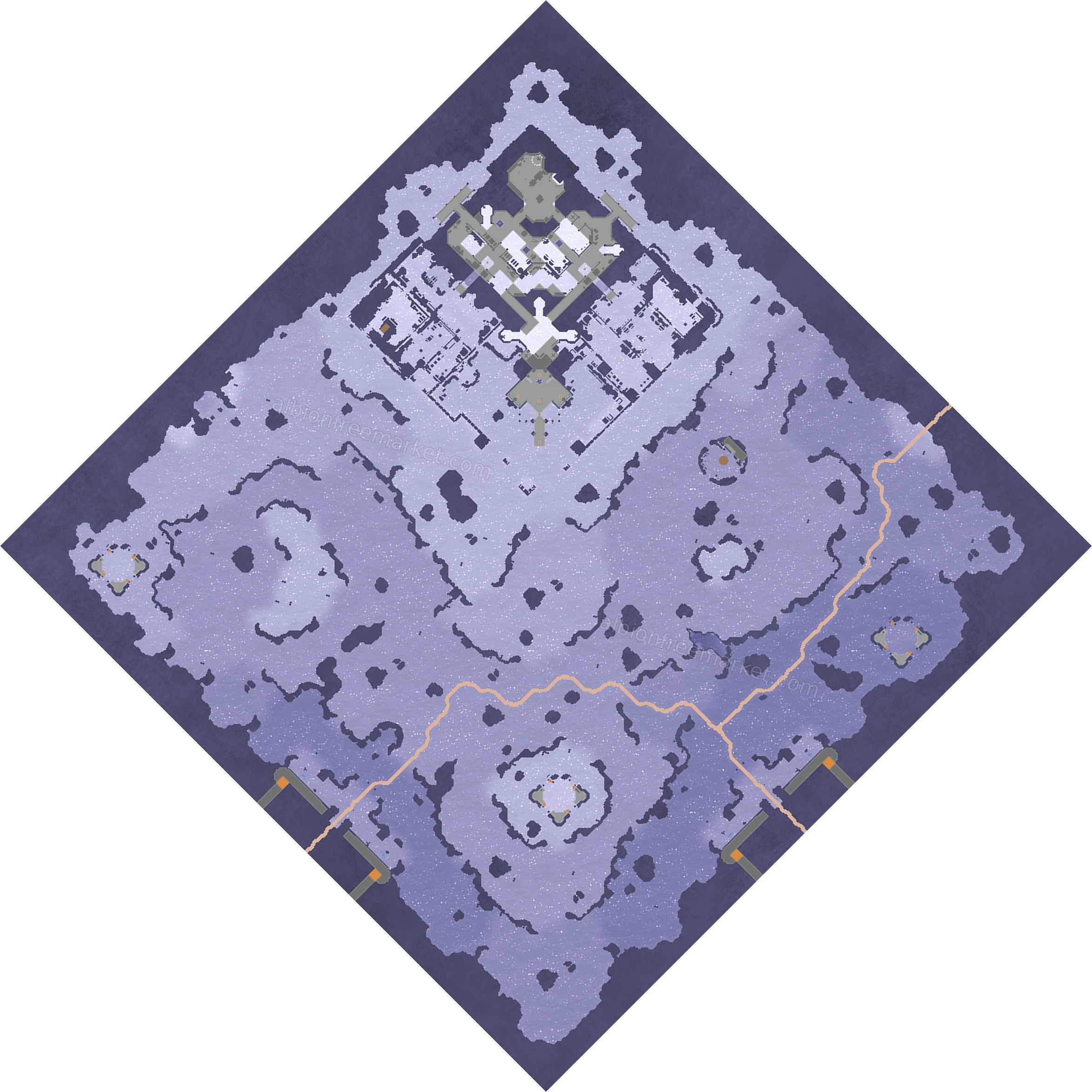 Cairn Drain Albion Online map