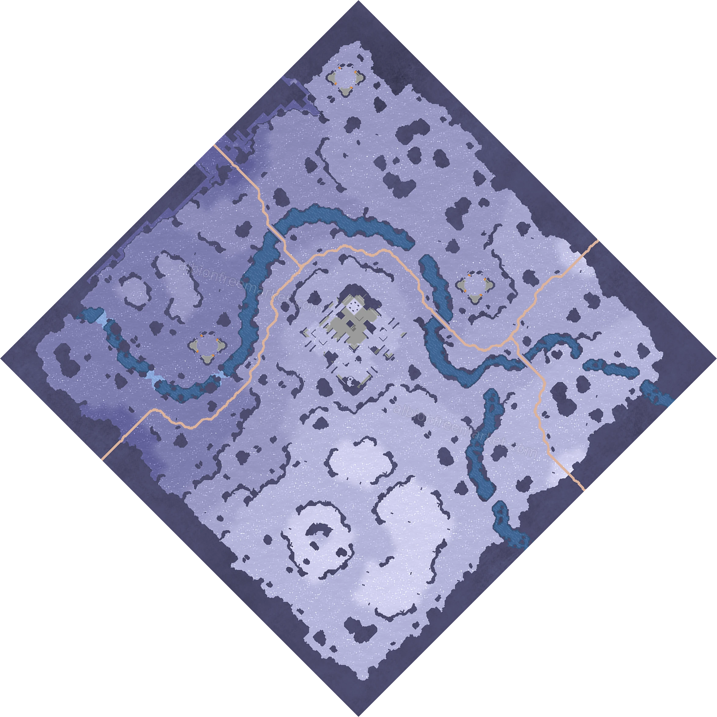 Cairn Cloch Albion Online map