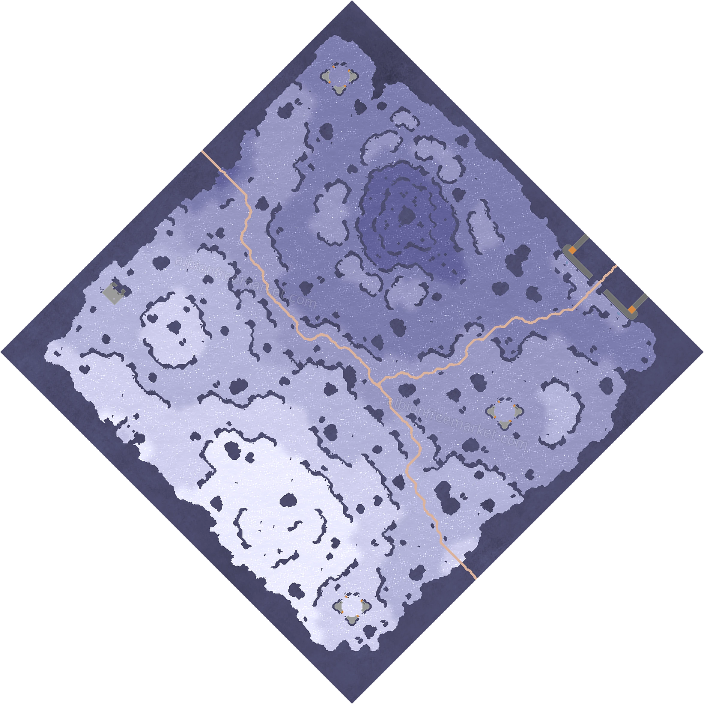 Creag Dhor Albion Online map