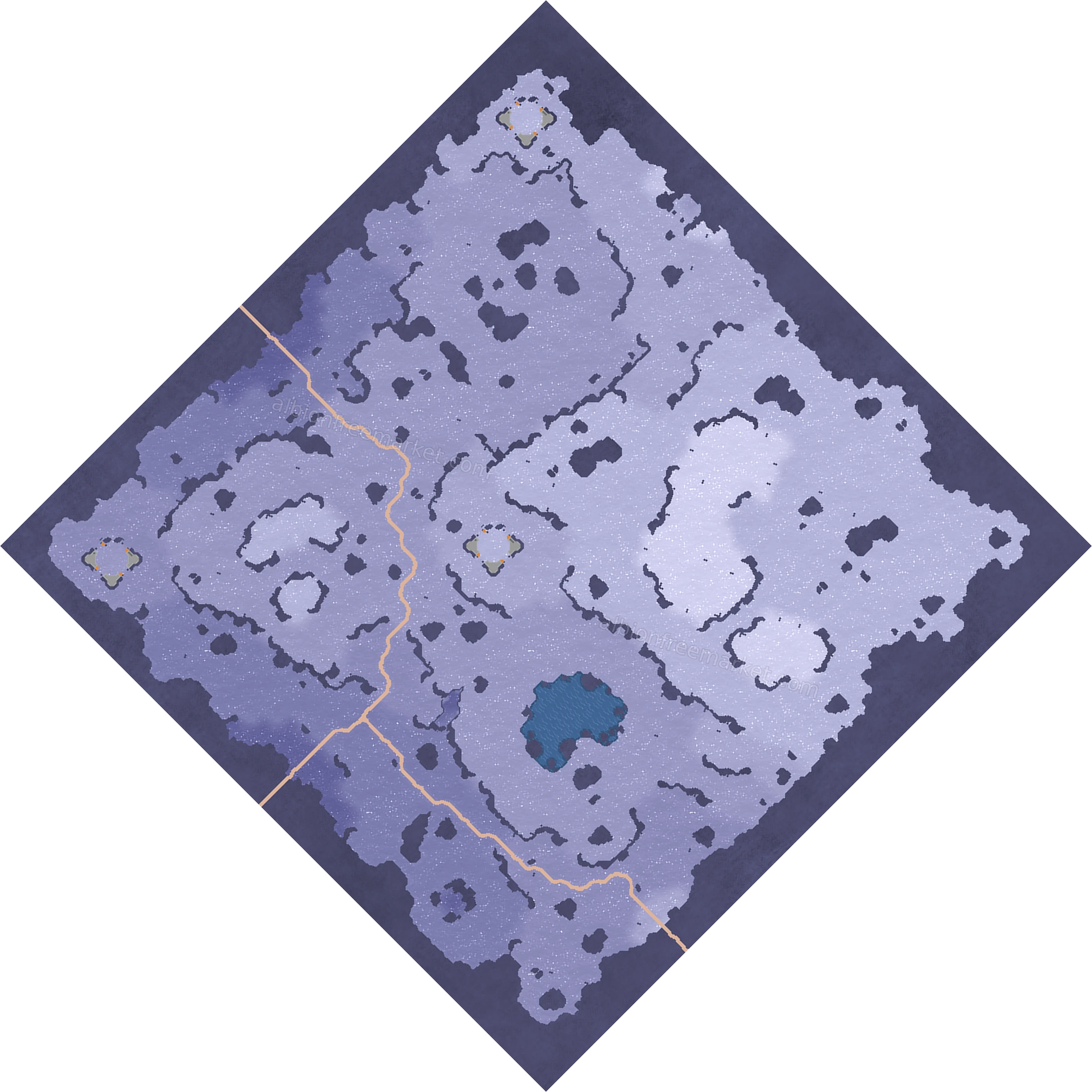 Creag Meagir Albion Online map