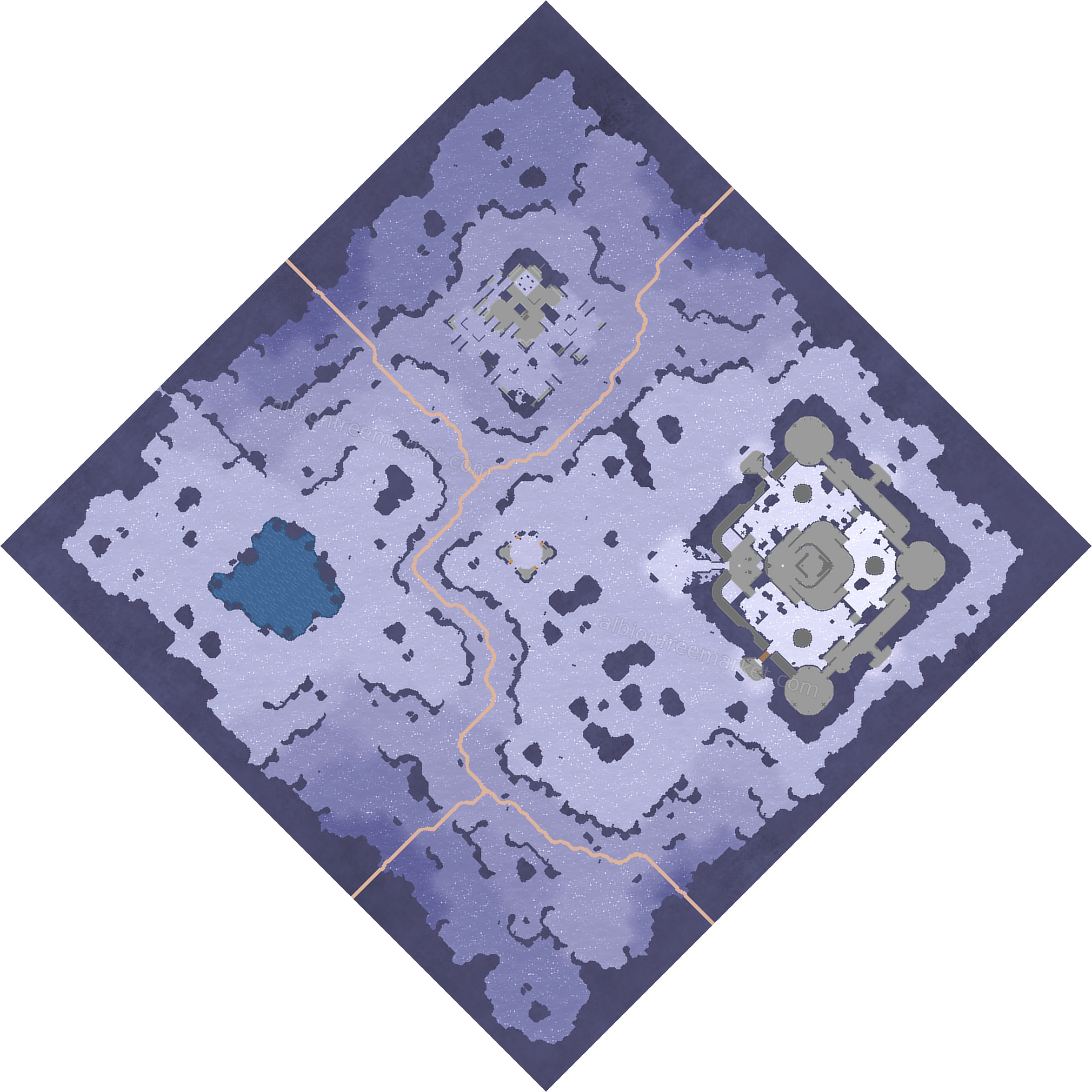 Domhain Chasm Albion Online map
