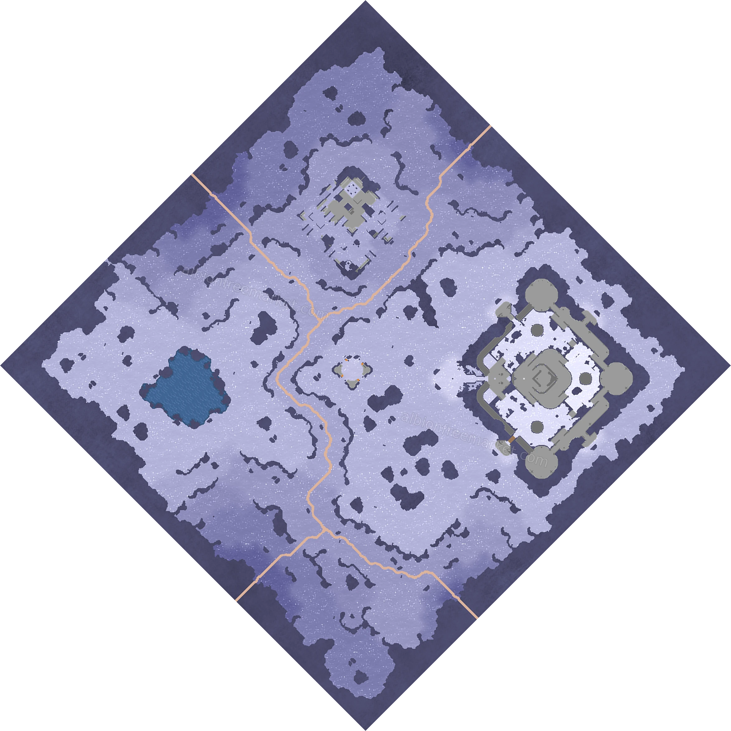 Domhain Chasm Albion Online map