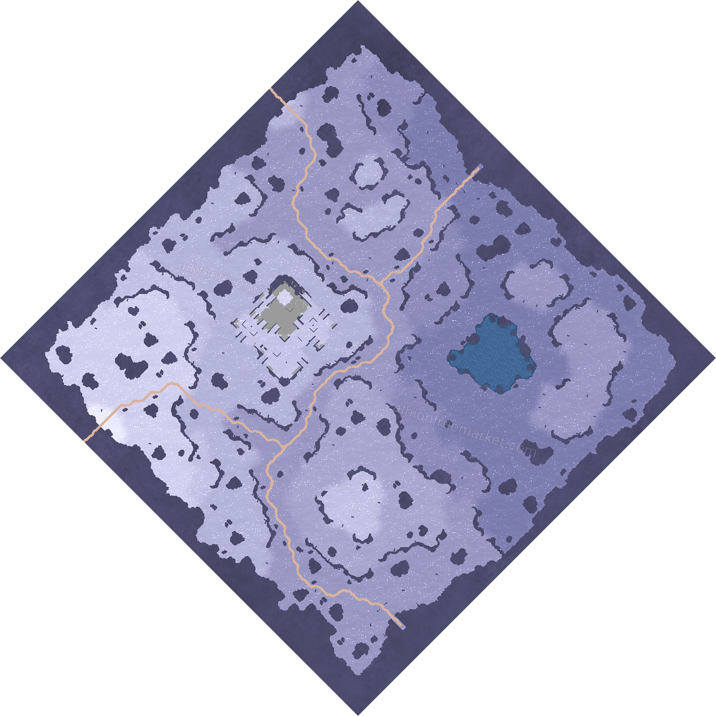 Whitebank Stream Albion Online map