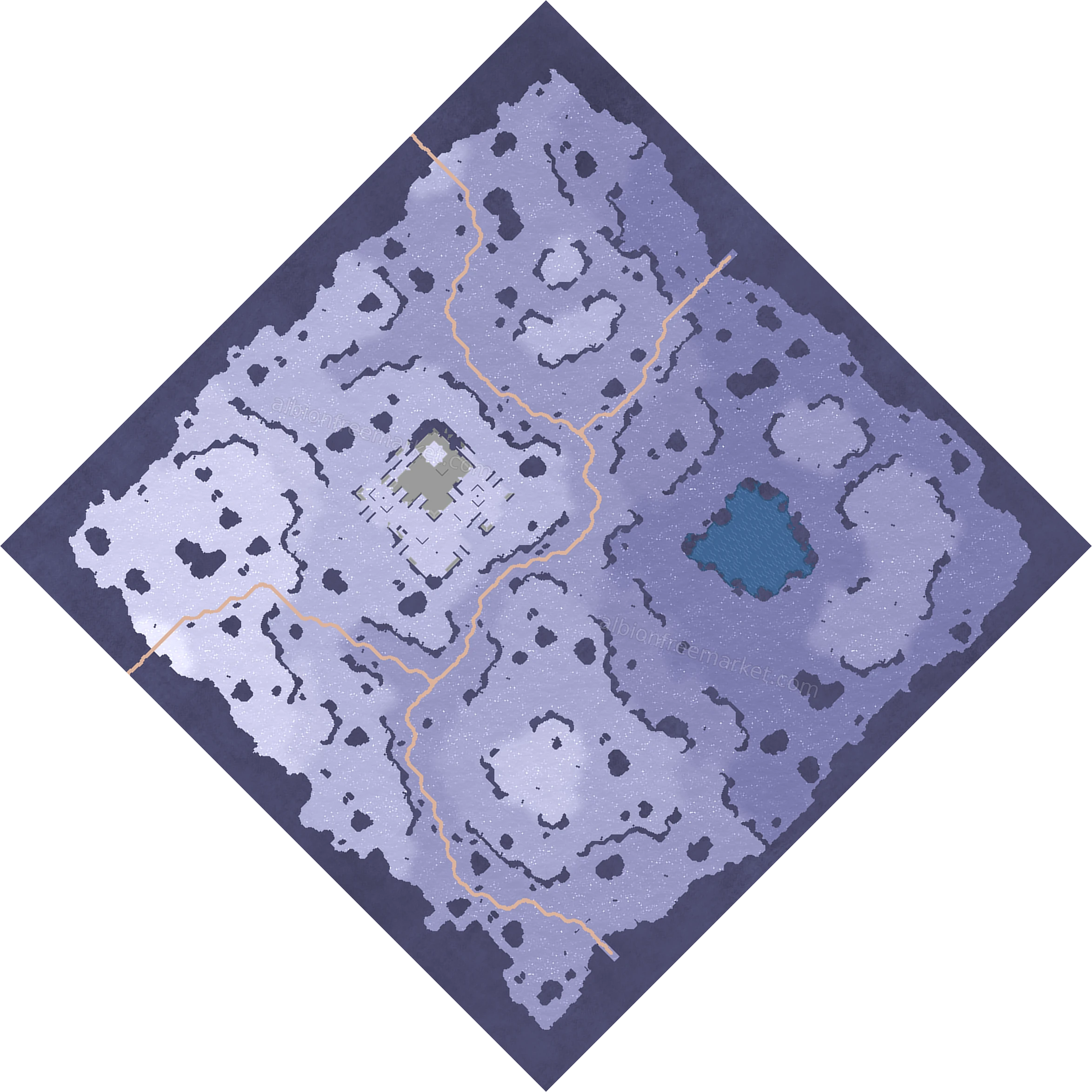 Whitebank Stream Albion Online map