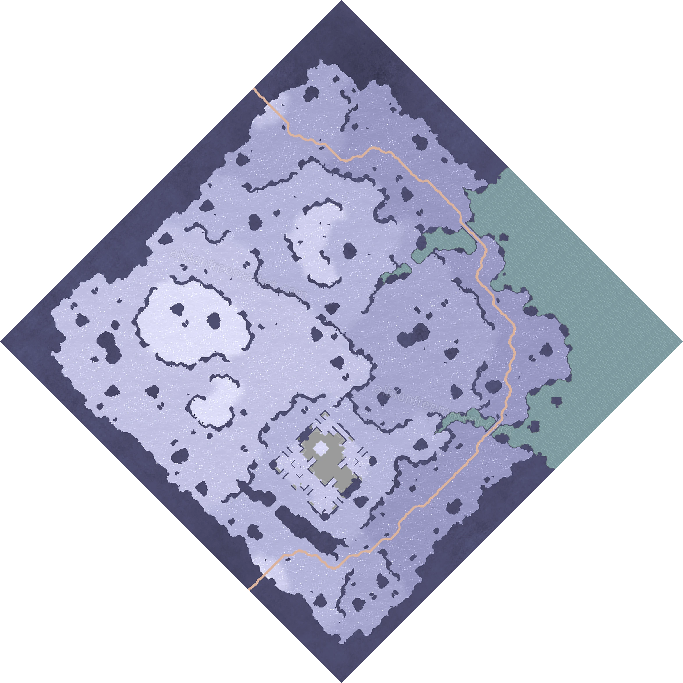 Everwinter Reach Albion Online map