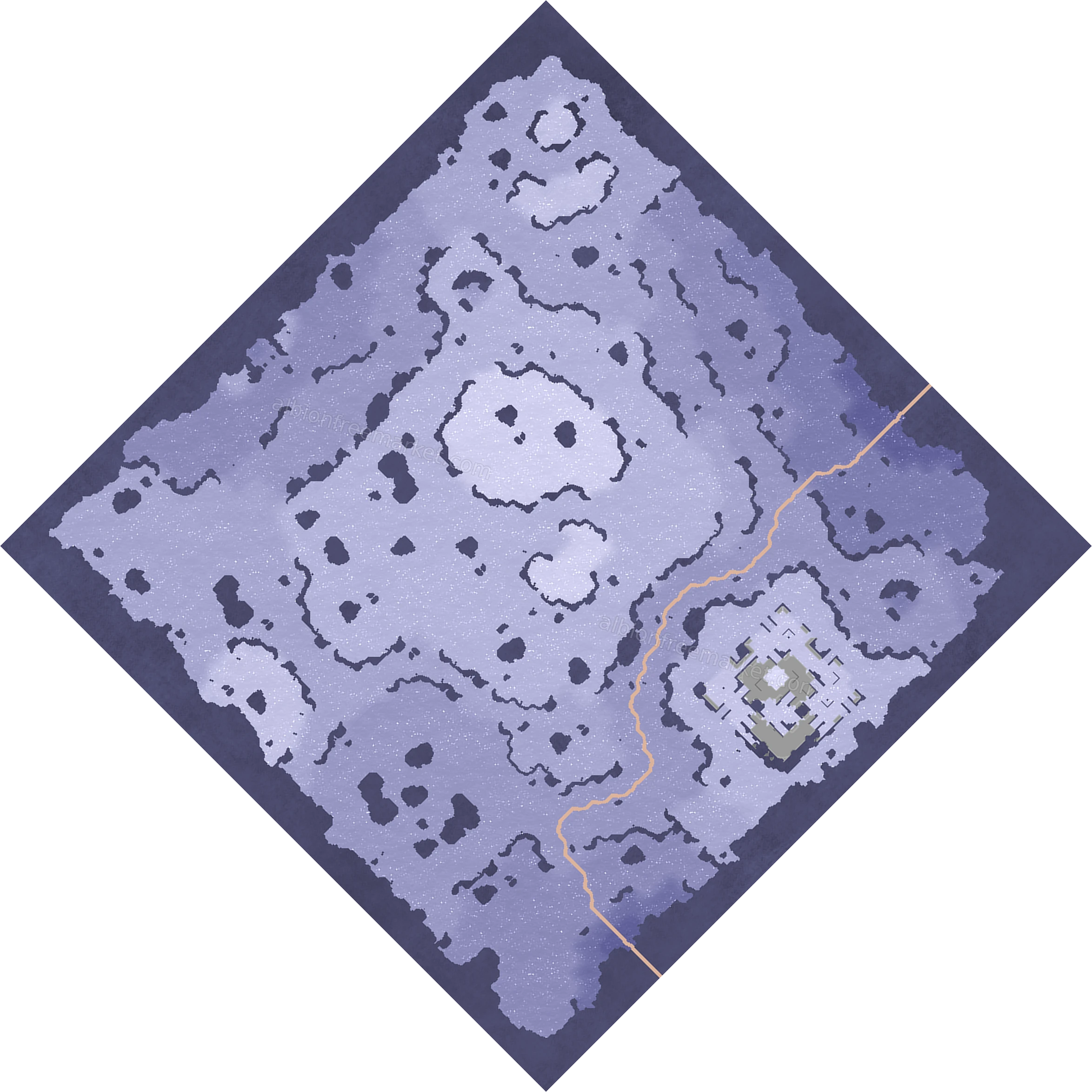 Whitebank Wall Albion Online map