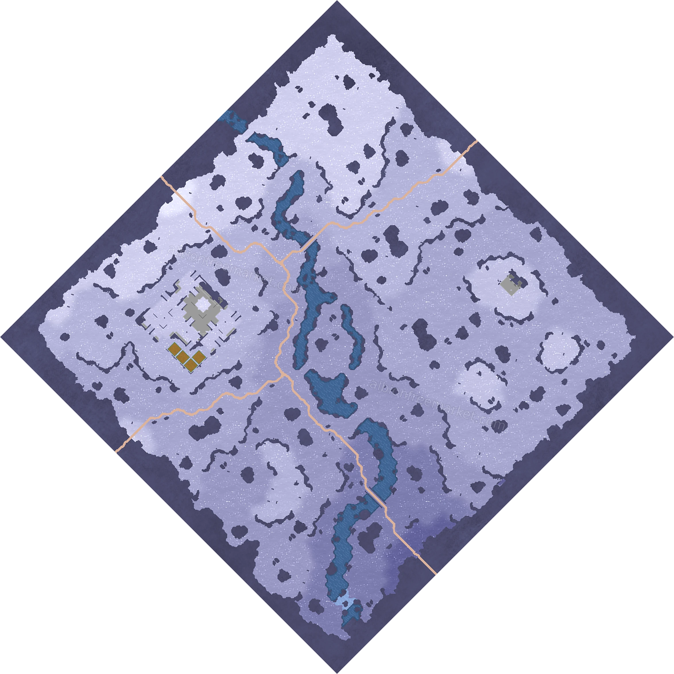 Flammog Valley Albion Online map