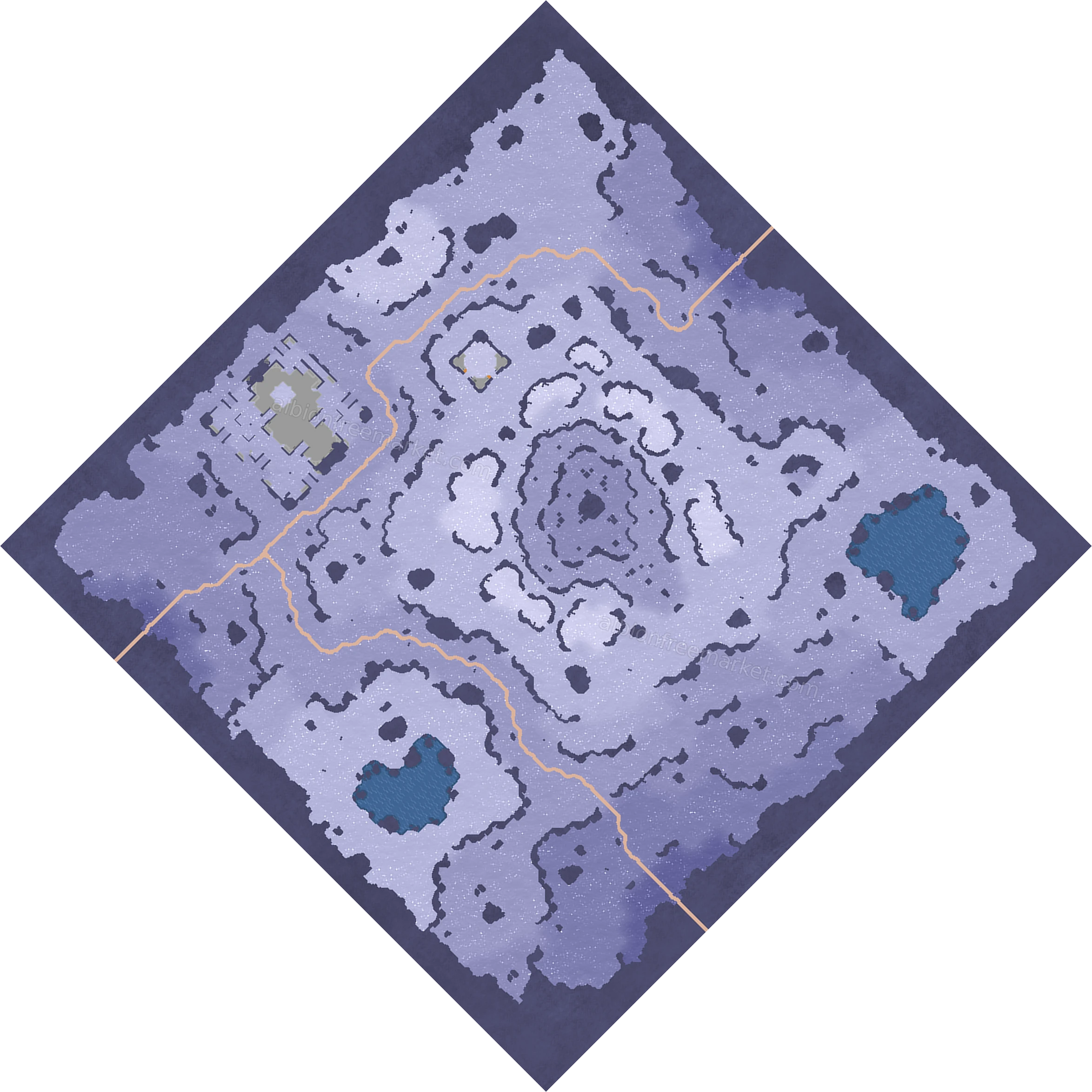 Munten Tundra Albion Online map