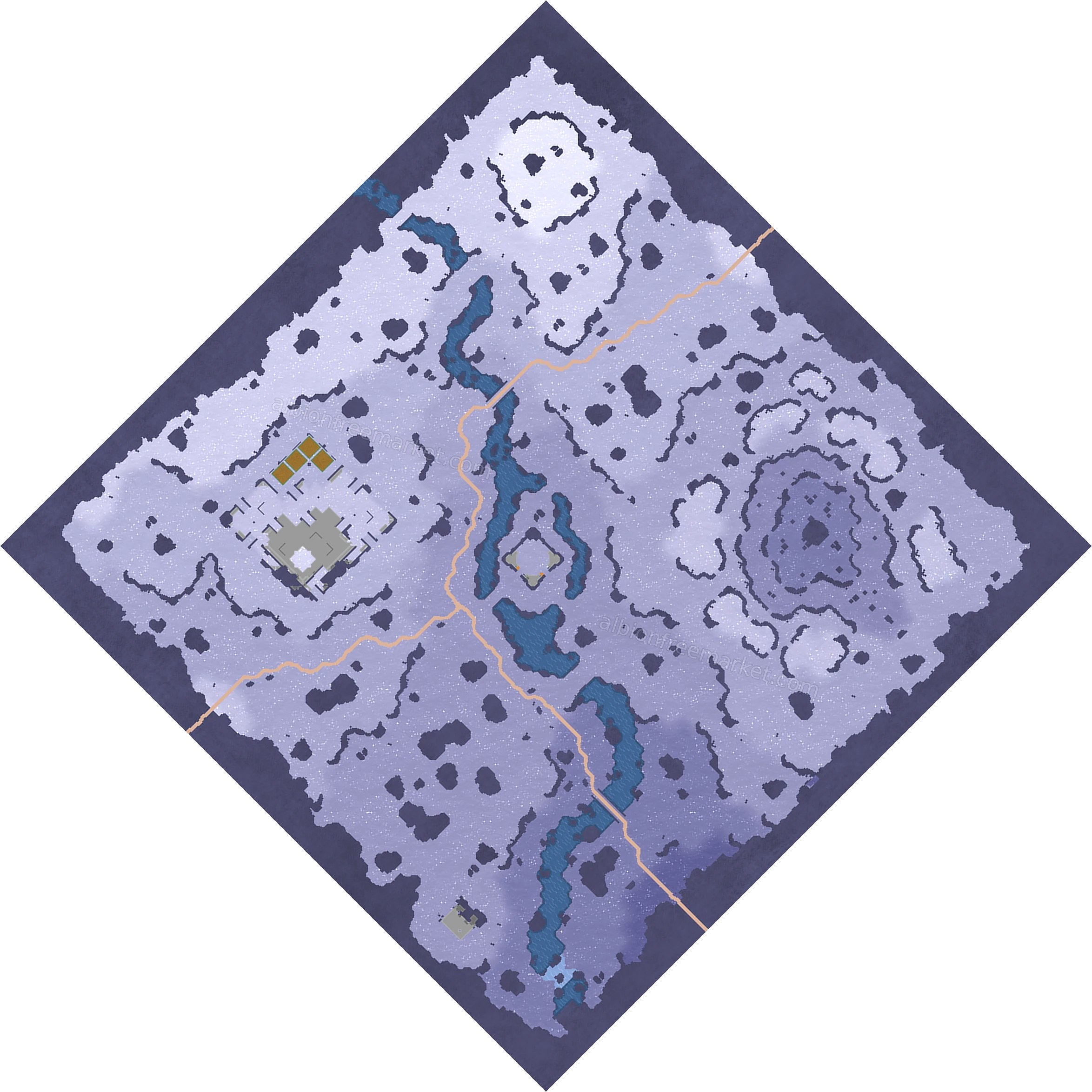 Everwinter Passage Albion Online map
