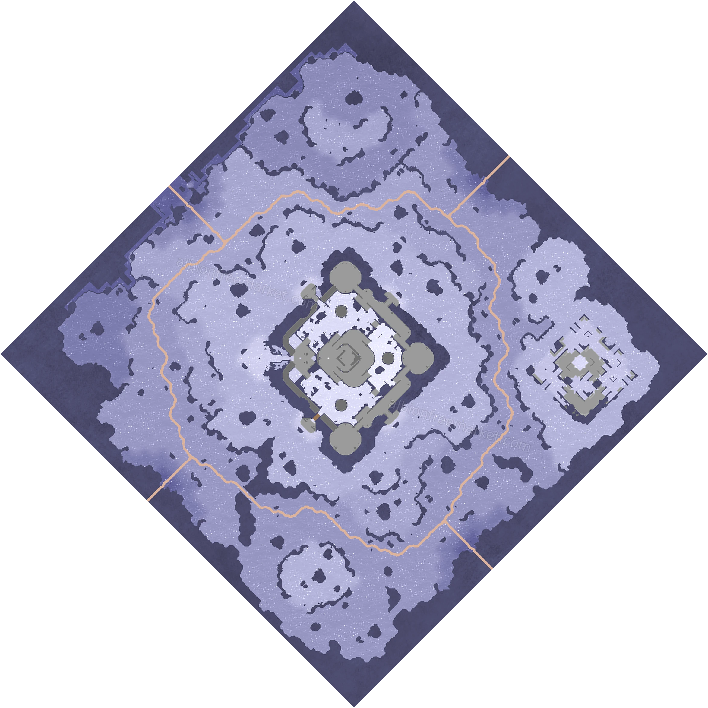 Everwinter Gap Albion Online map