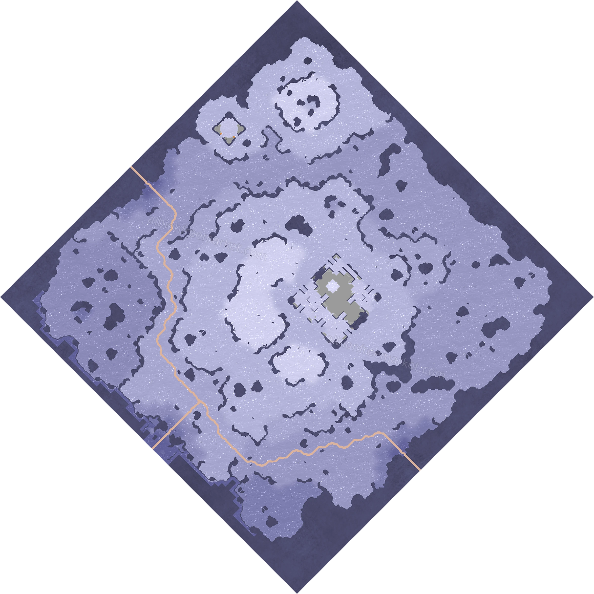 Munten Fell Albion Online map
