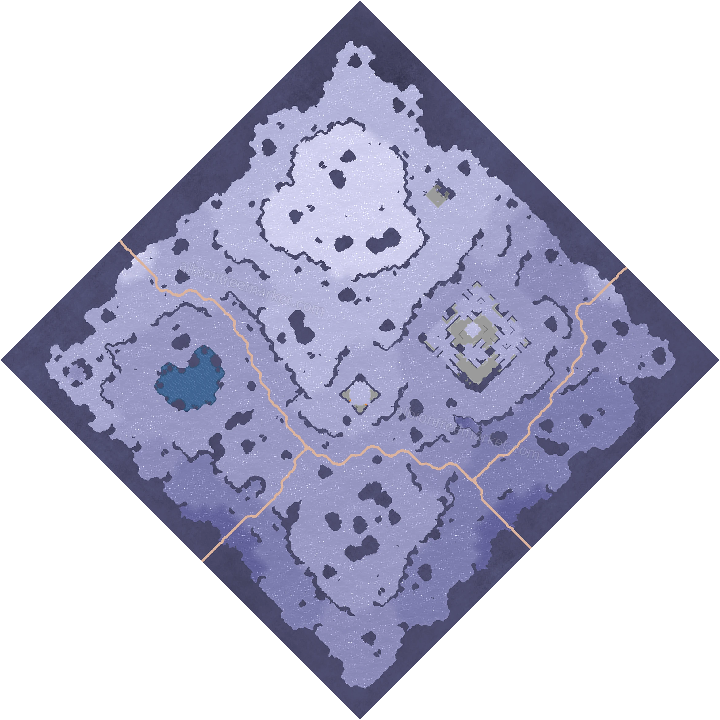 Everwinter Incline Albion Online map