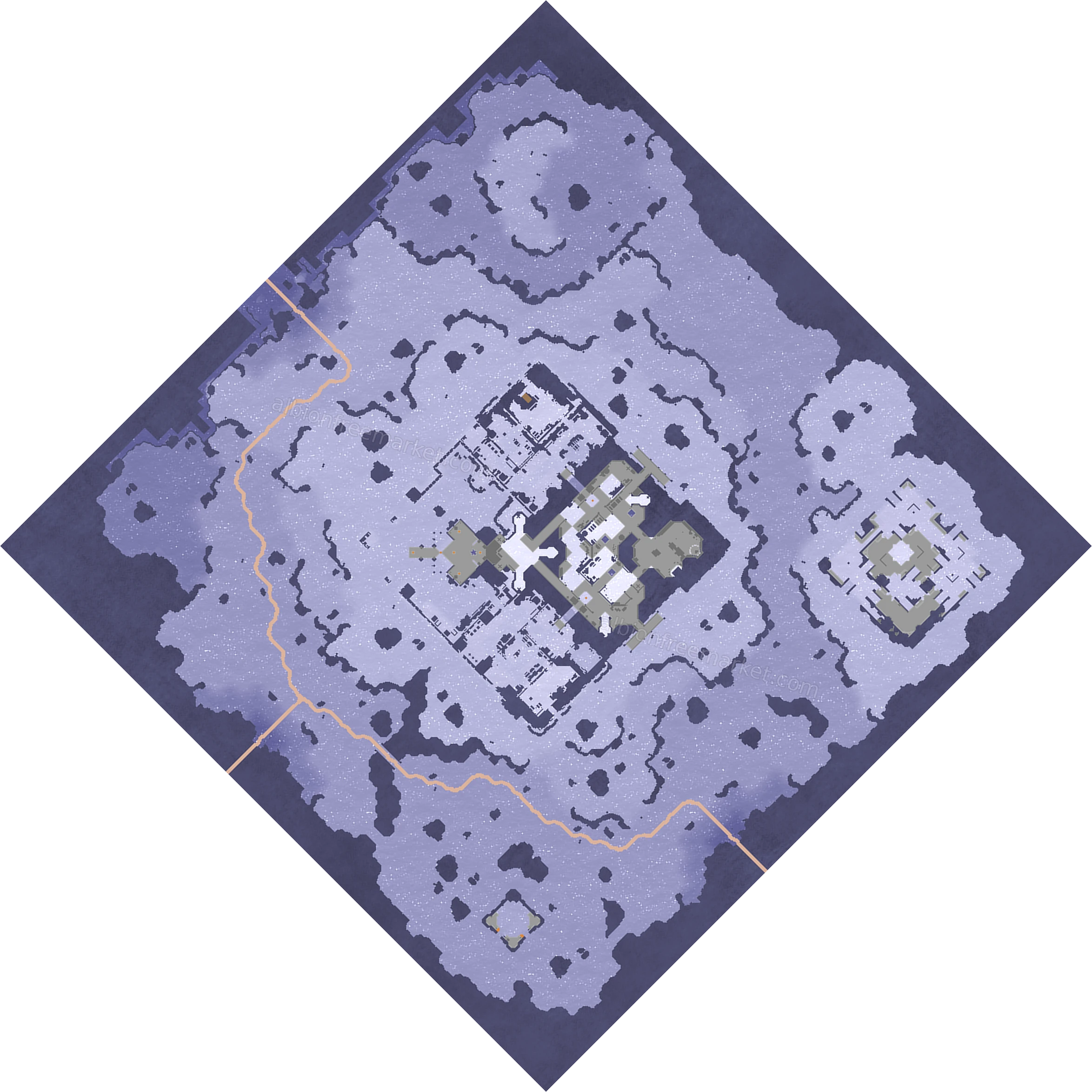 Flammog Desolation Albion Online map