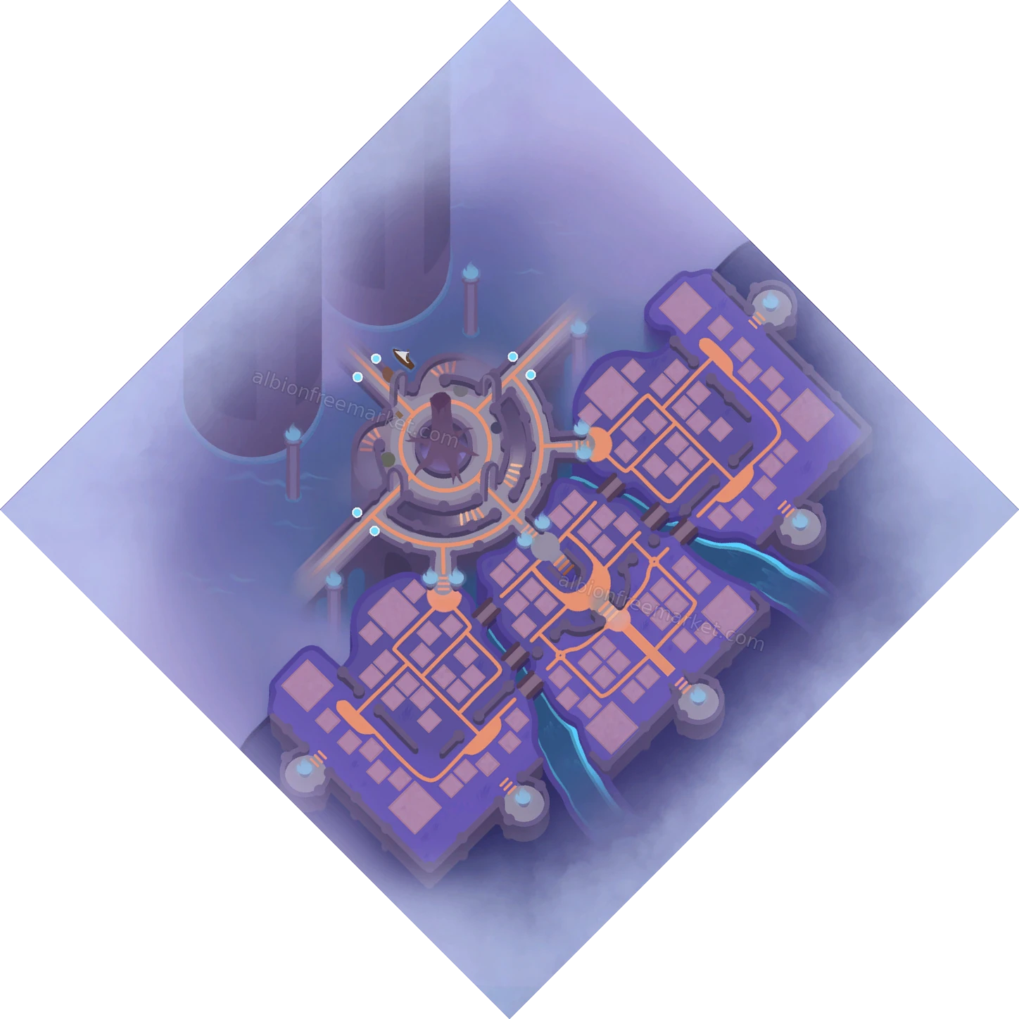 Brecilien Albion Online map