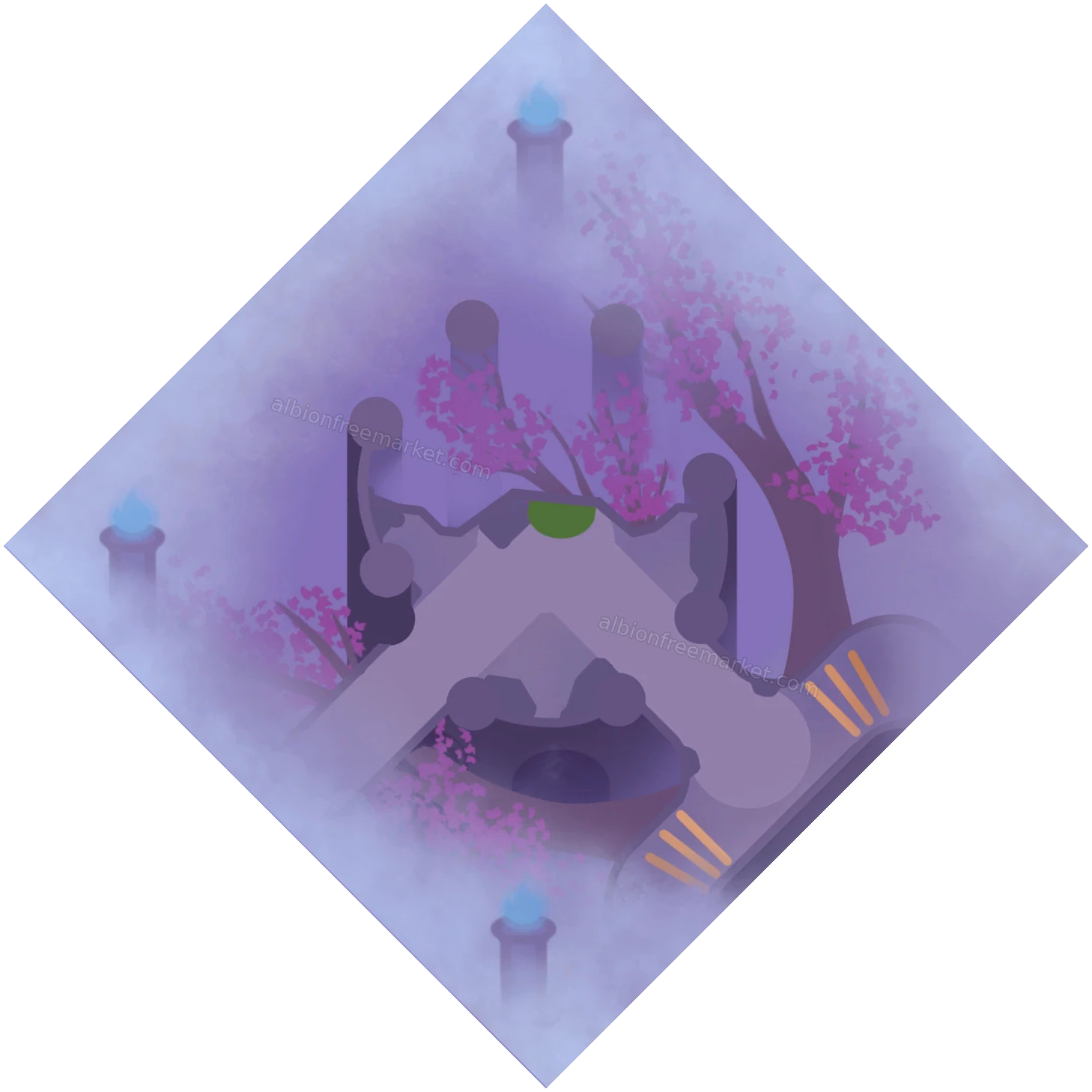 Brecilien Market Albion Online map