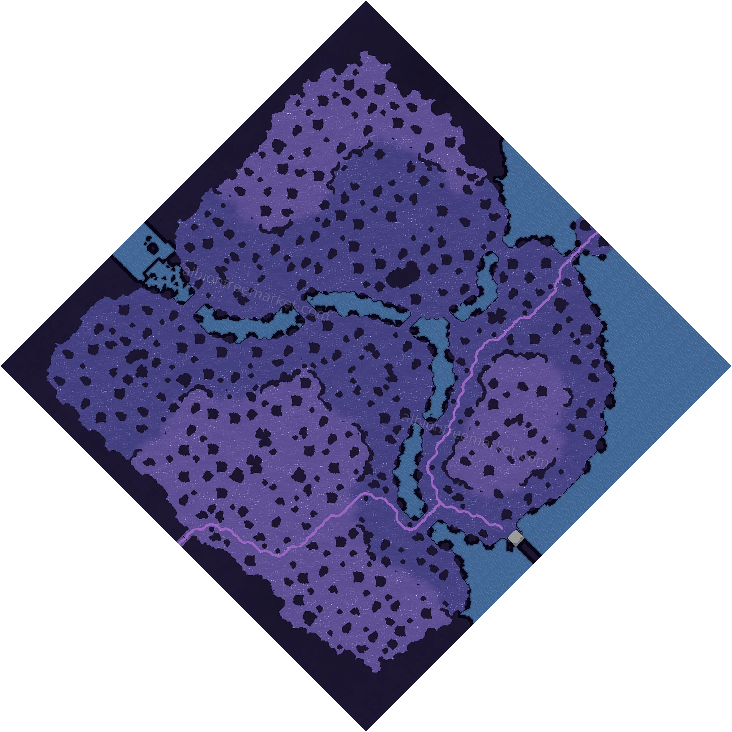 Brecilien Weald Albion Online map