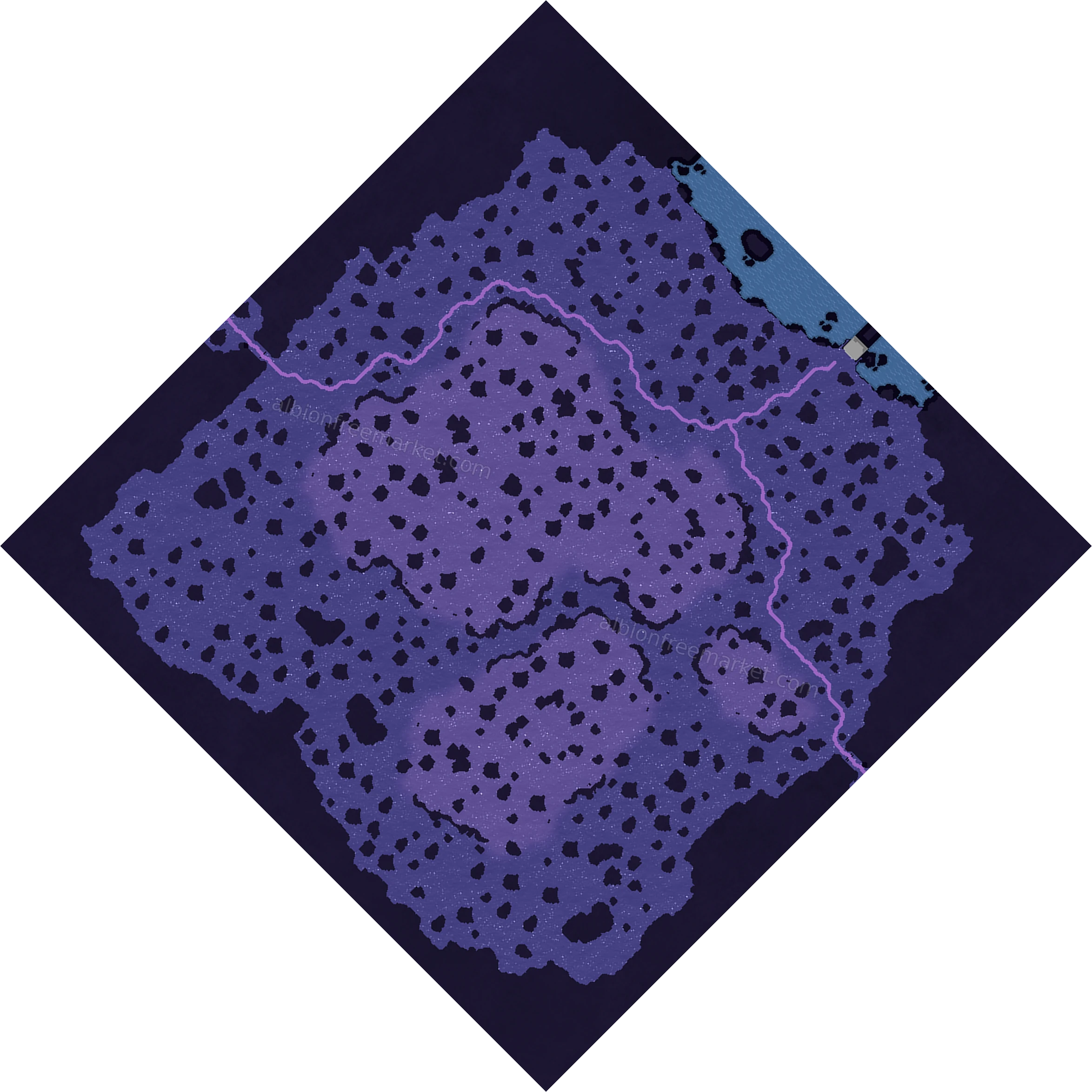 Brecilien Thicket Albion Online map