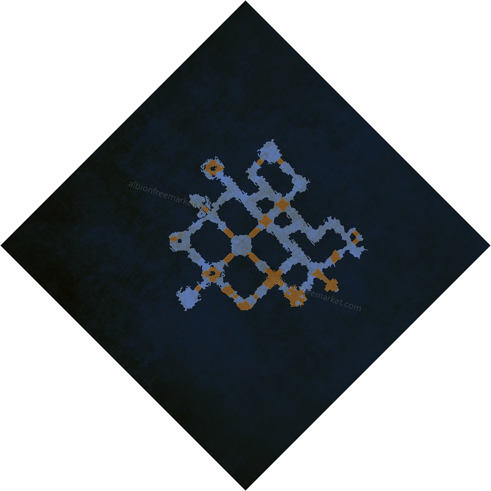 Corrupted Lair Albion Online map