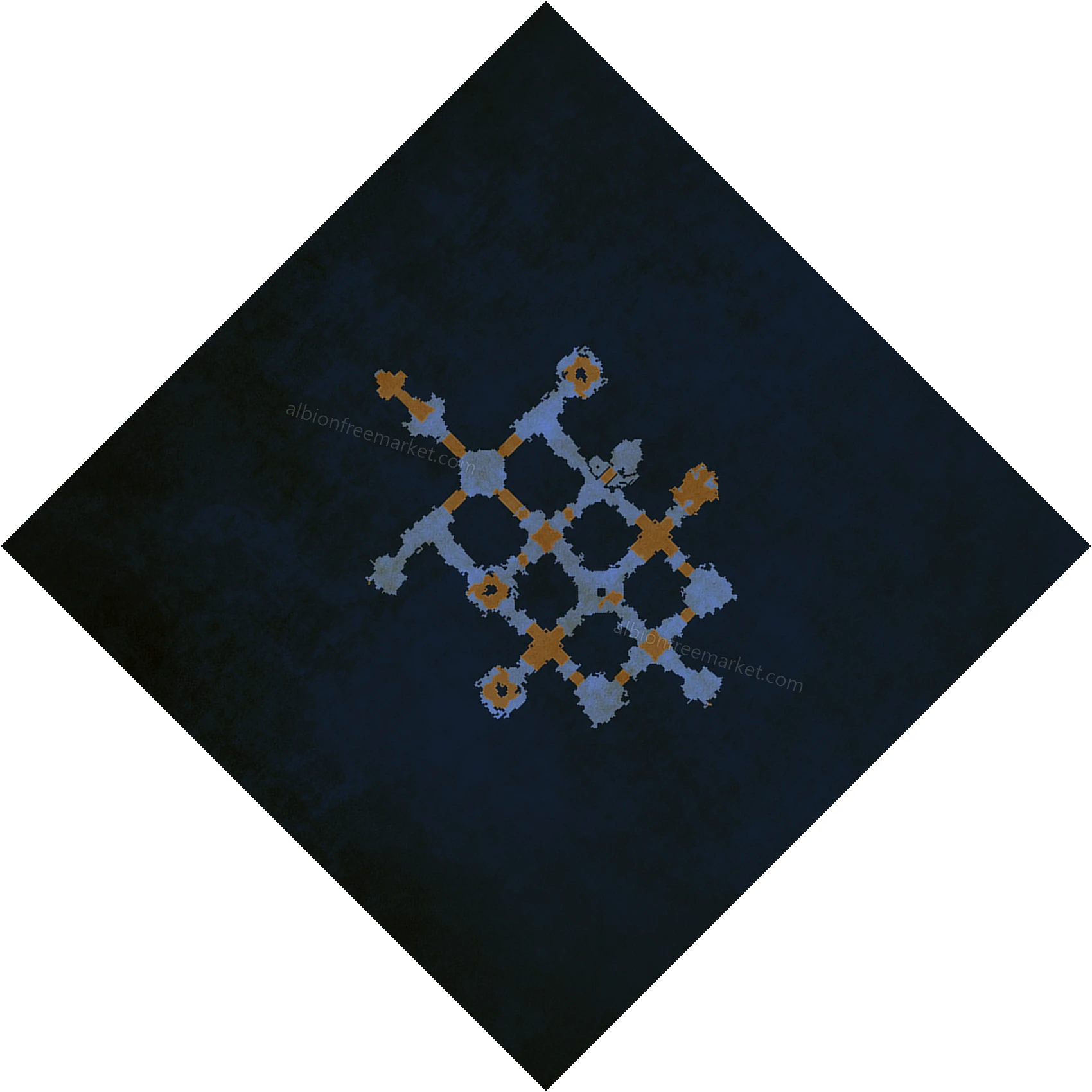 Corrupted Lair Albion Online map