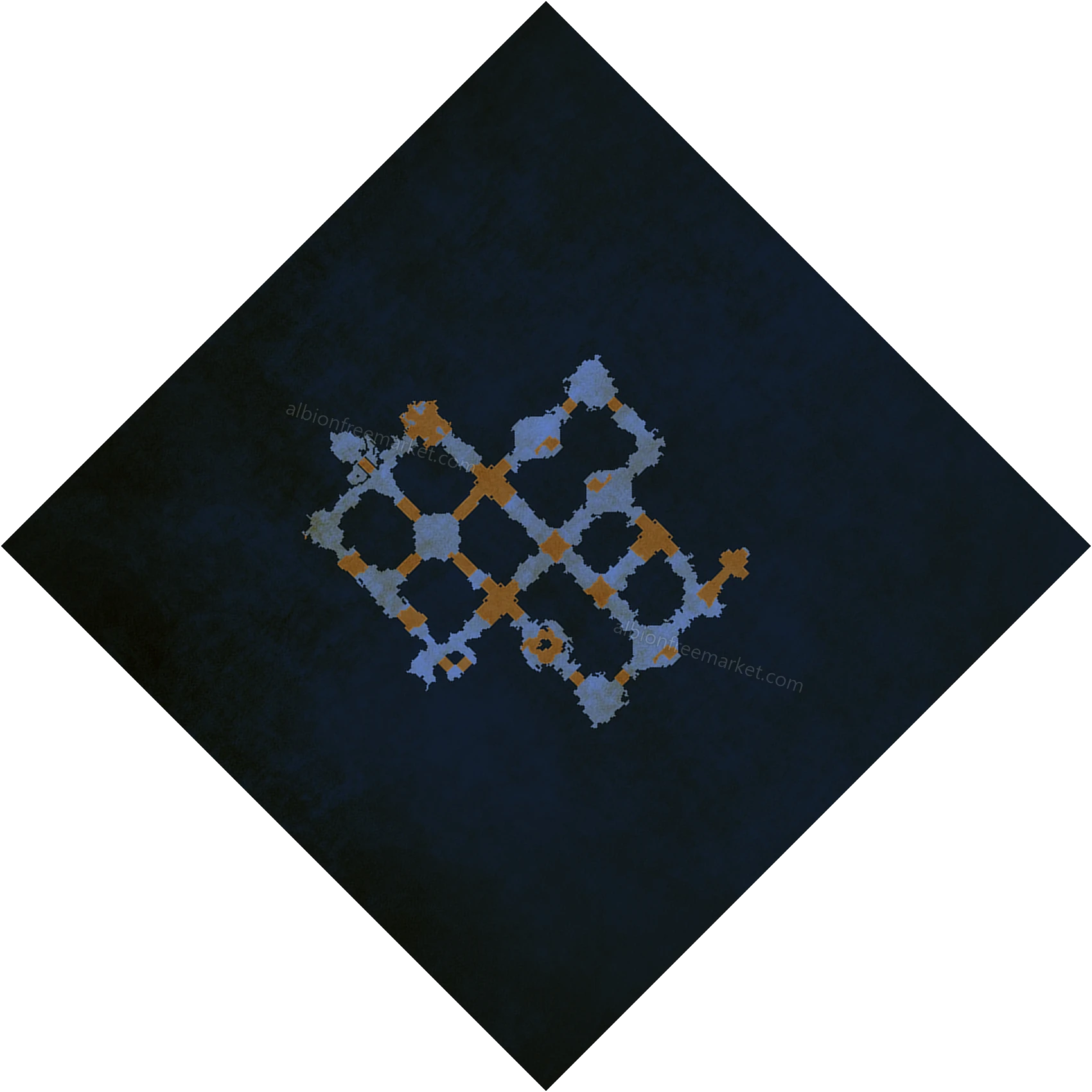 Corrupted Lair Albion Online map