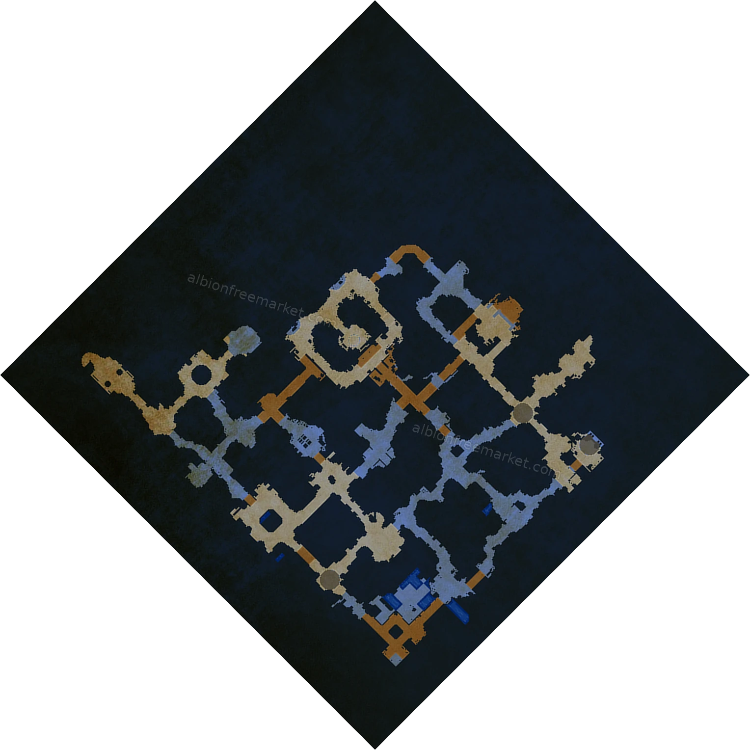 Heretic Cellar Network Albion Online map