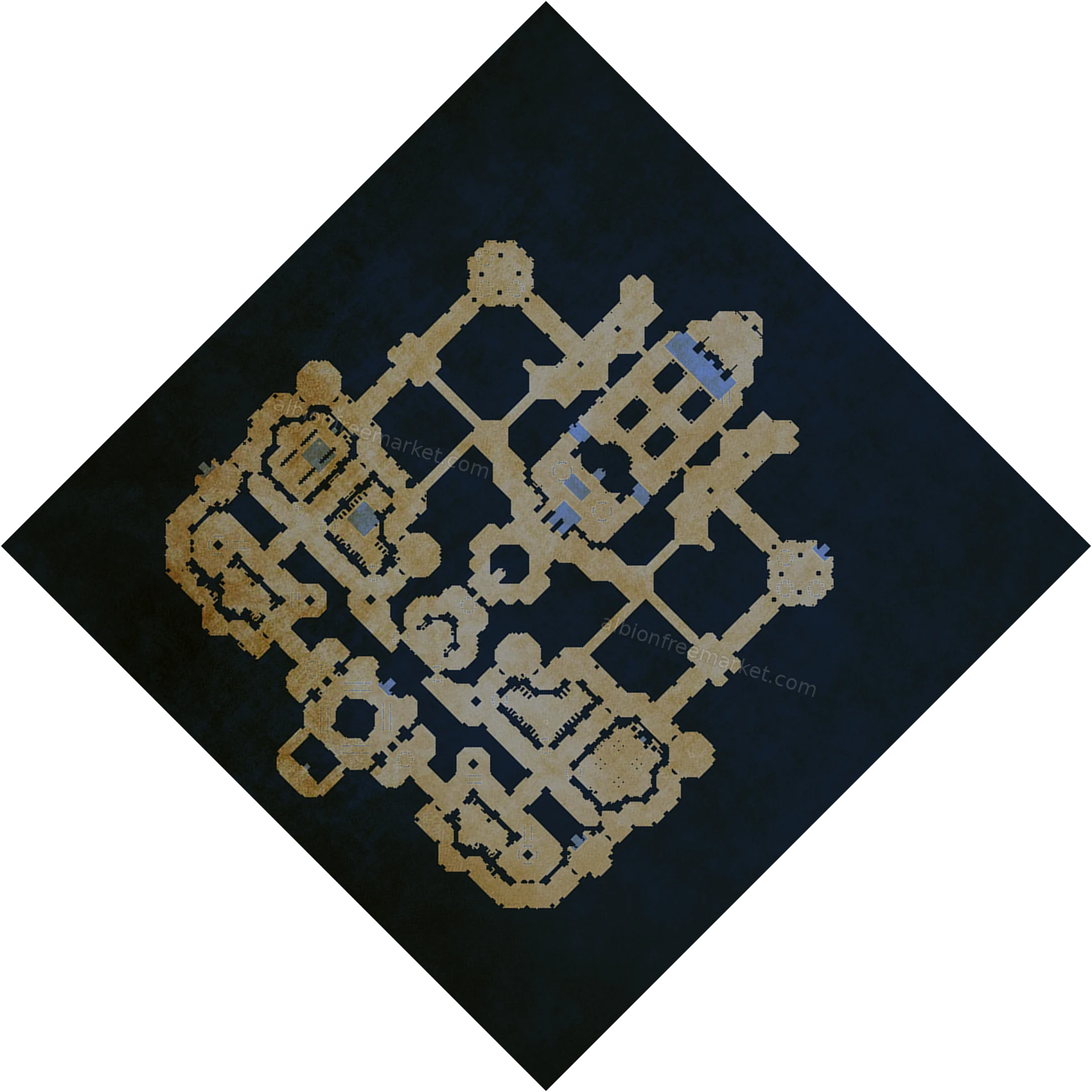 Cathedral of Light Albion Online map