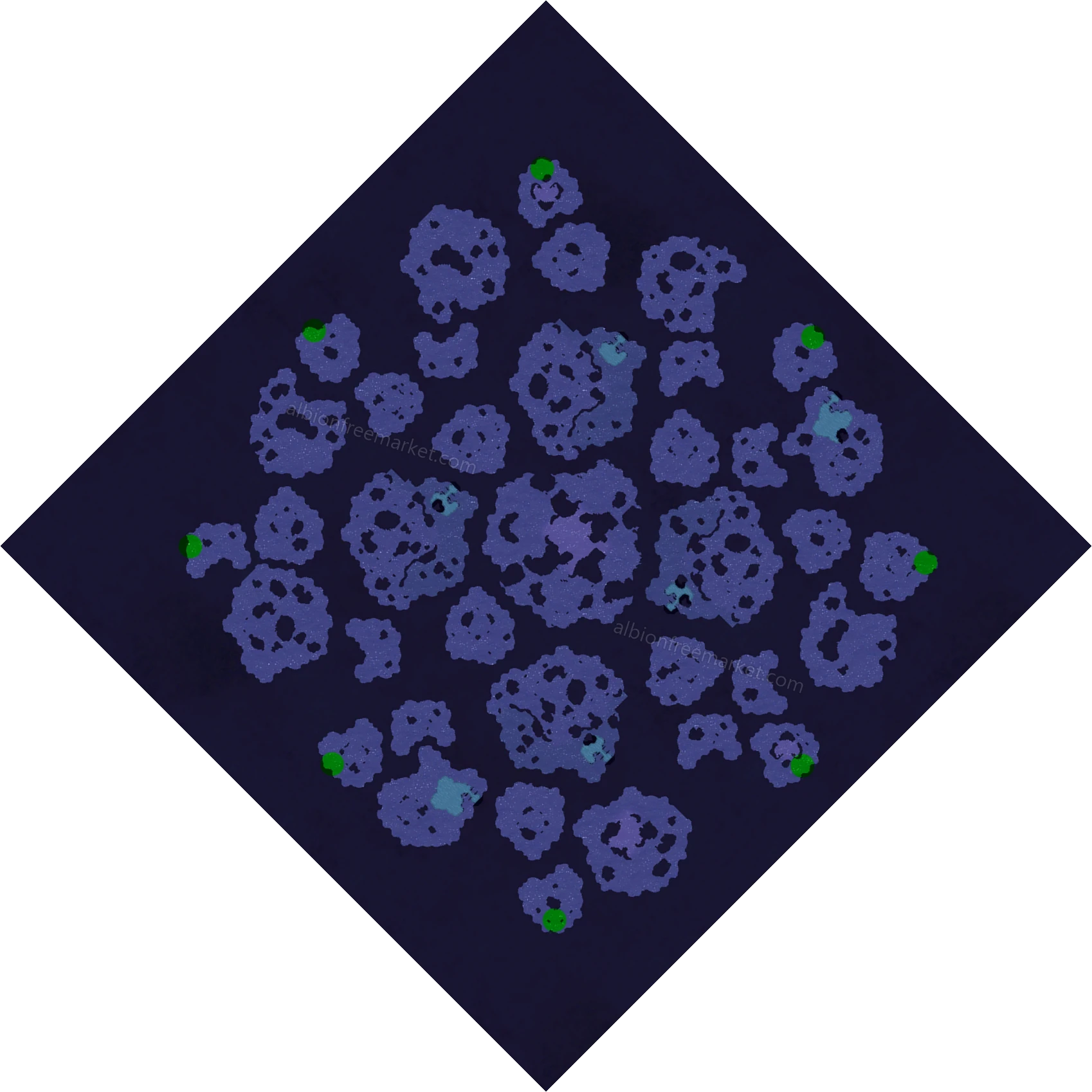 Ancient Lands (Black) Albion Online map