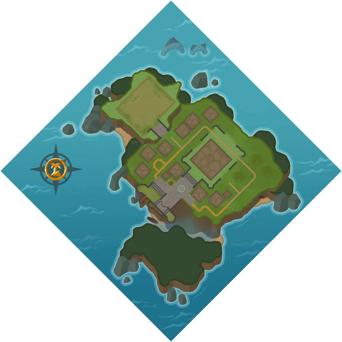 ISLAND-GUILD-FOREST-0001d Albion Online map