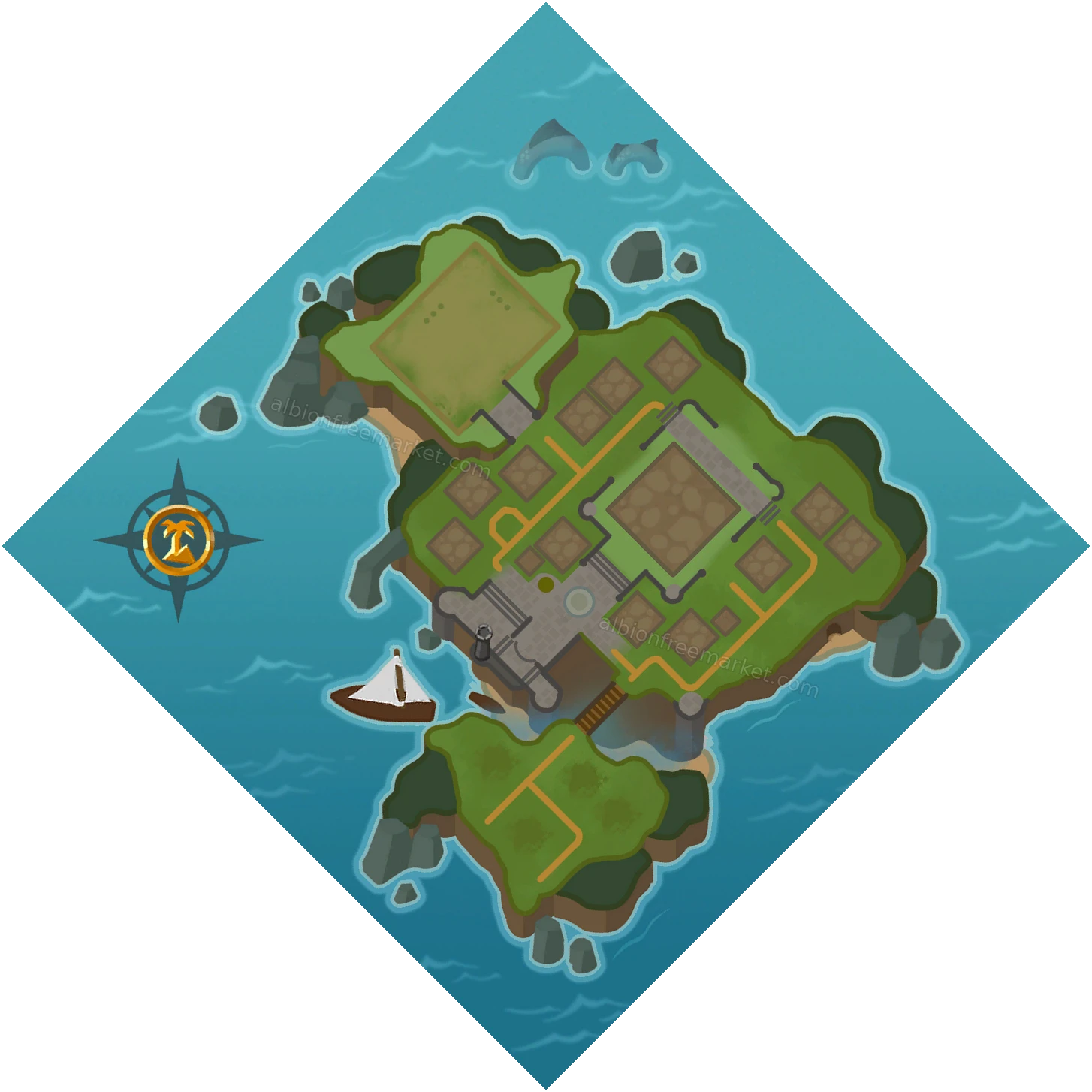 ISLAND-GUILD-FOREST-0001e Albion Online map