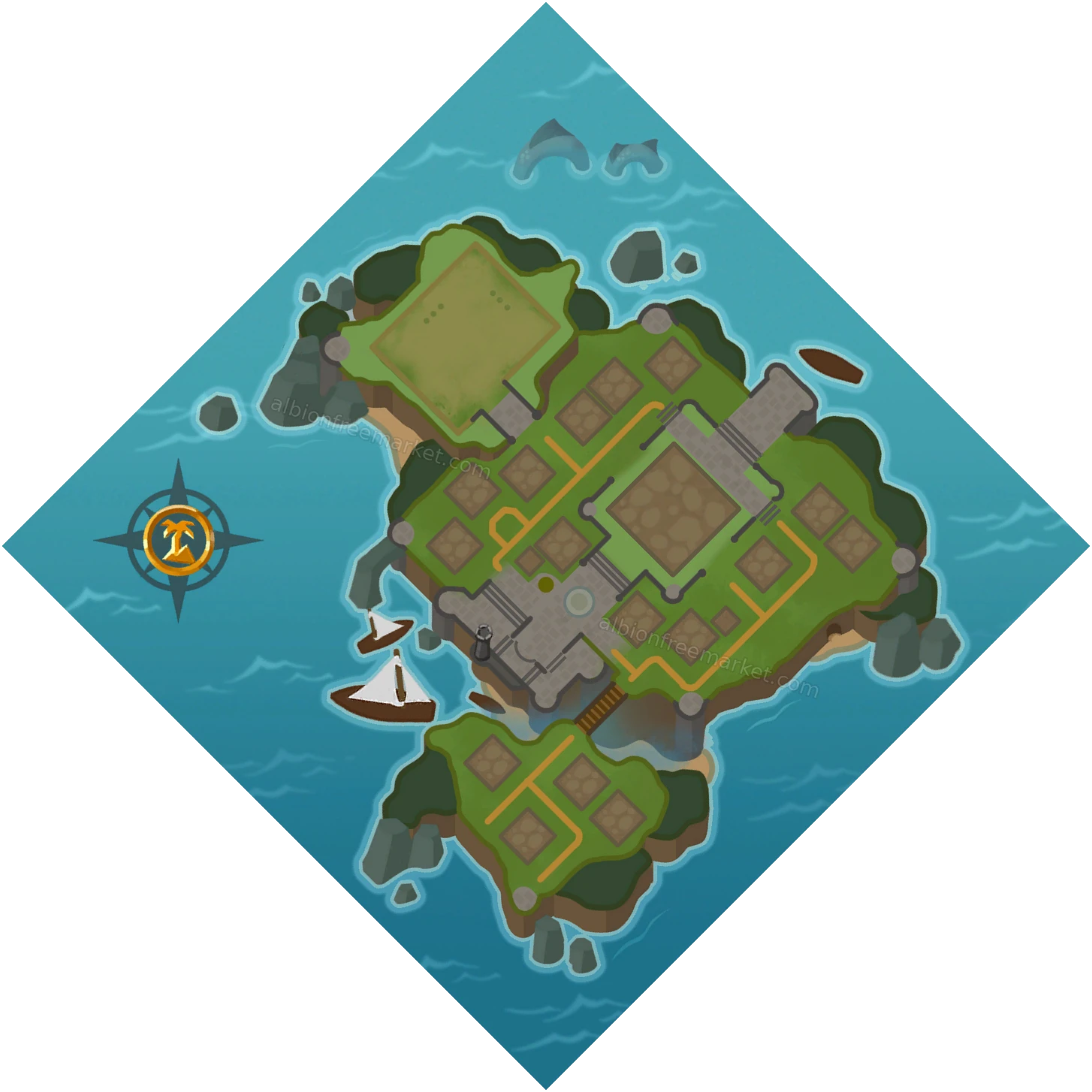ISLAND-GUILD-FOREST-0001f Albion Online map