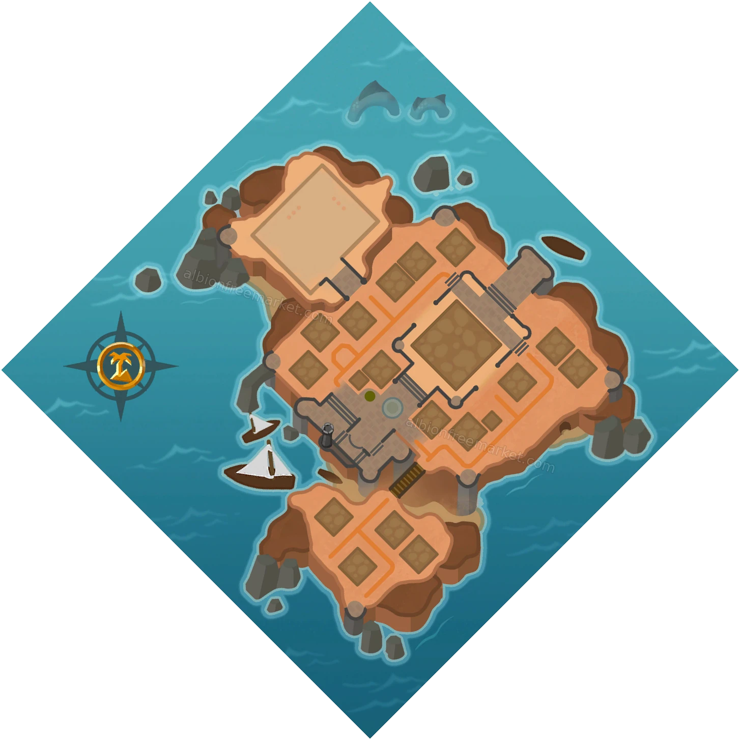 ISLAND-GUILD-STEPPE-0001f Albion Online map
