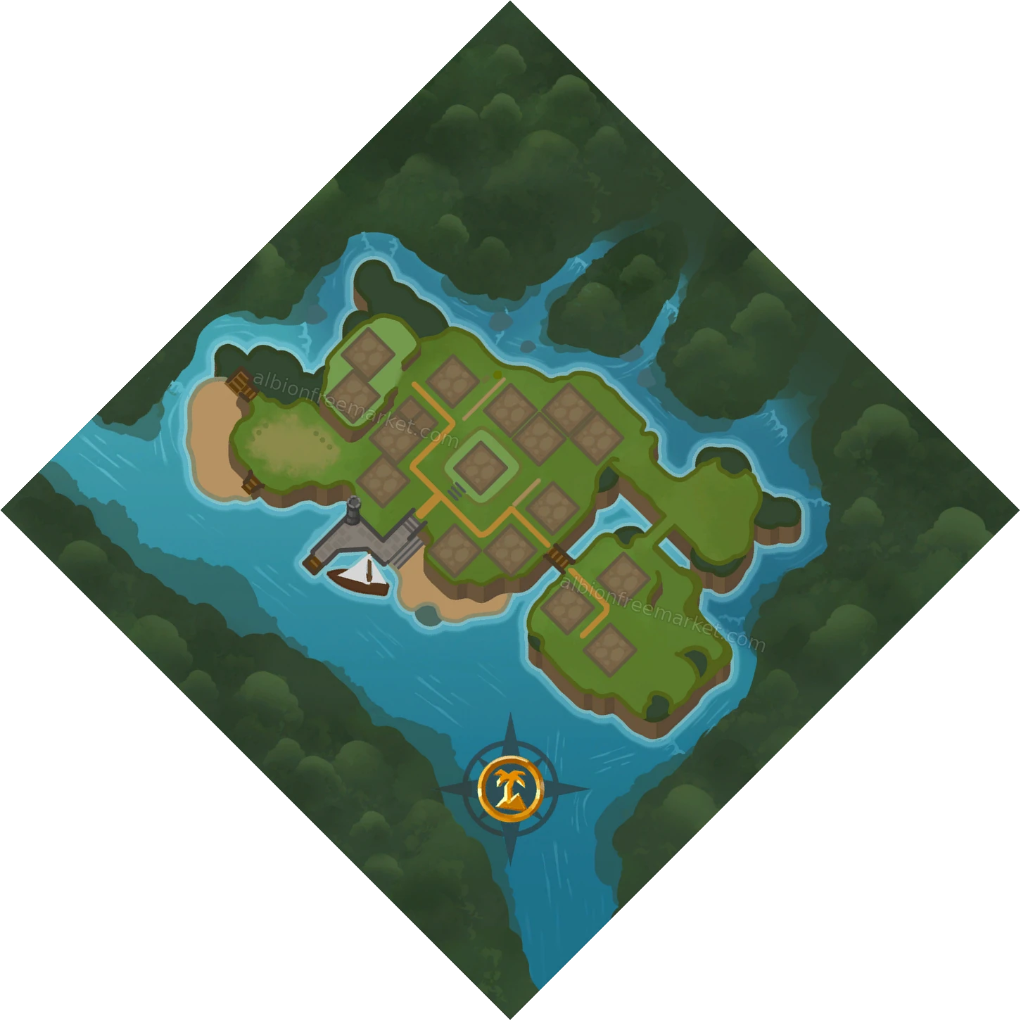 ISLAND-PLAYER-FOREST-0001f Albion Online map
