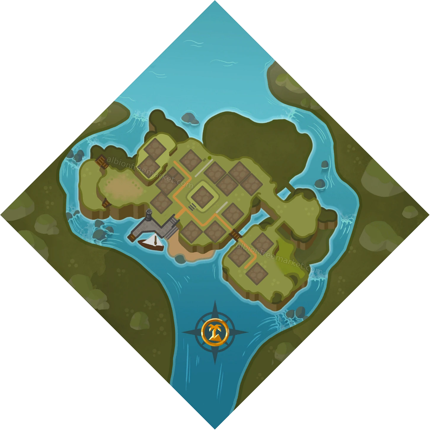 ISLAND-PLAYER-HIGHLAND-0001f Albion Online map