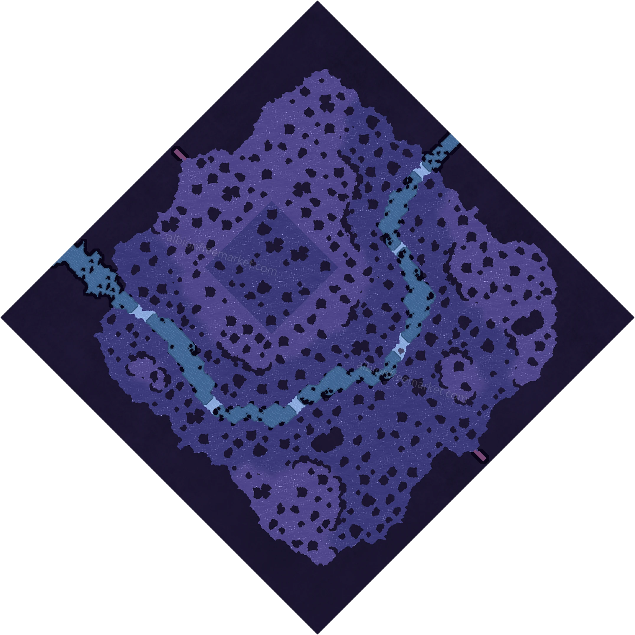 The Mists Albion Online map