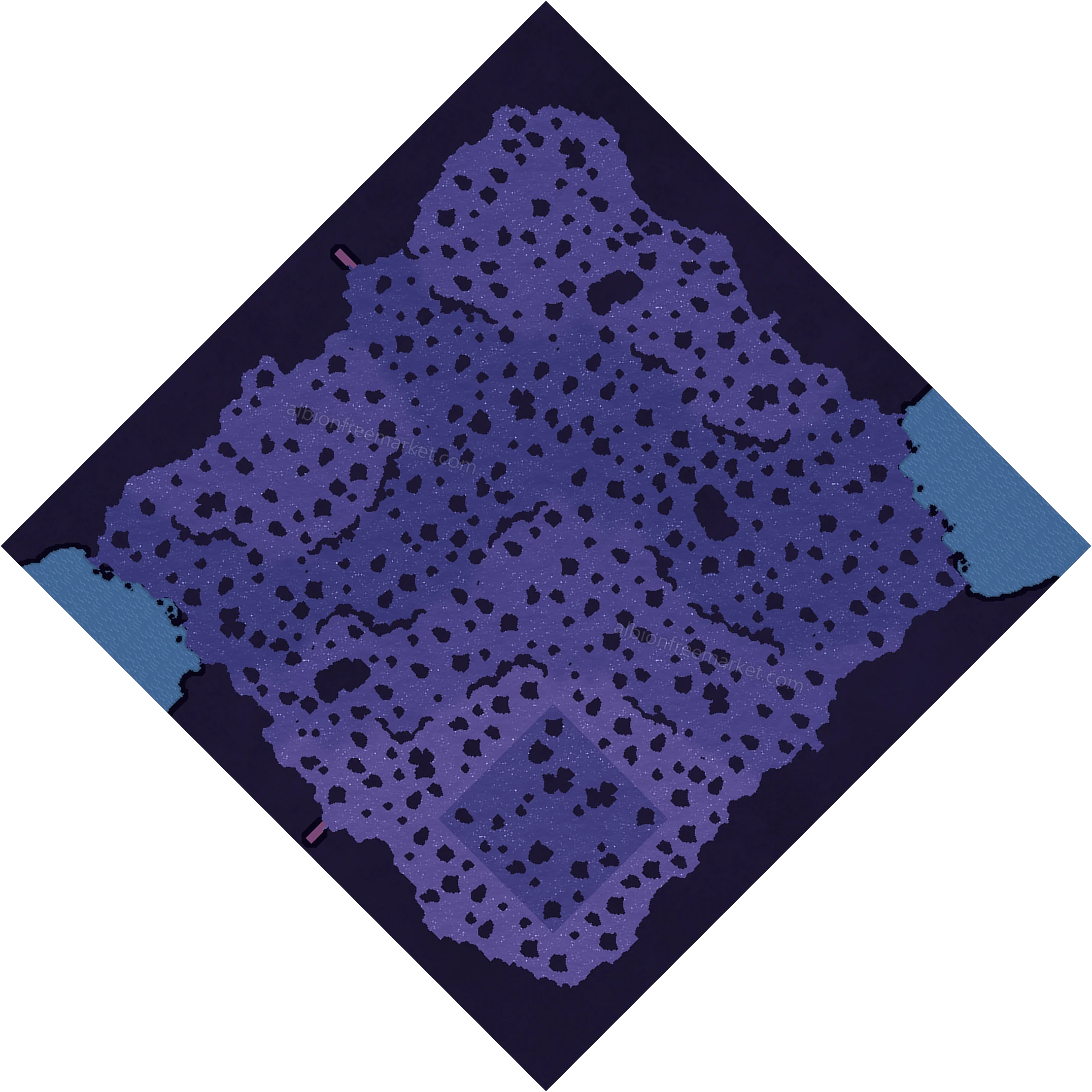 The Mists Albion Online map