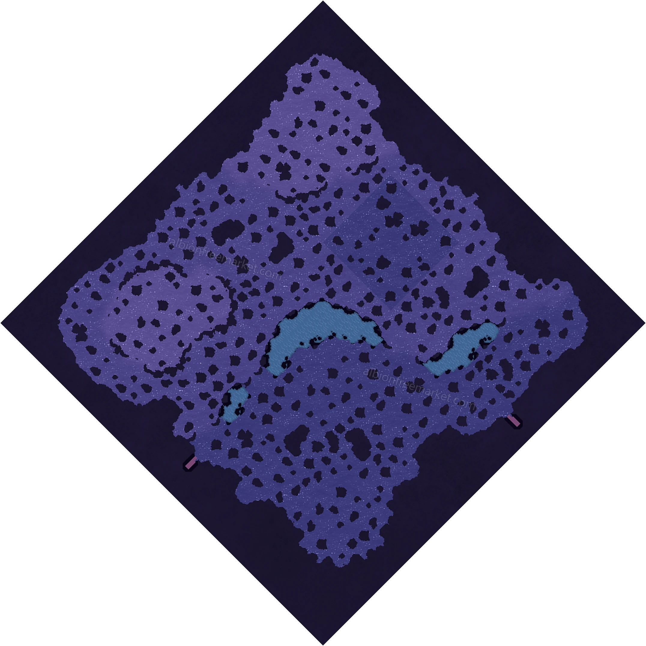 The Mists Albion Online map