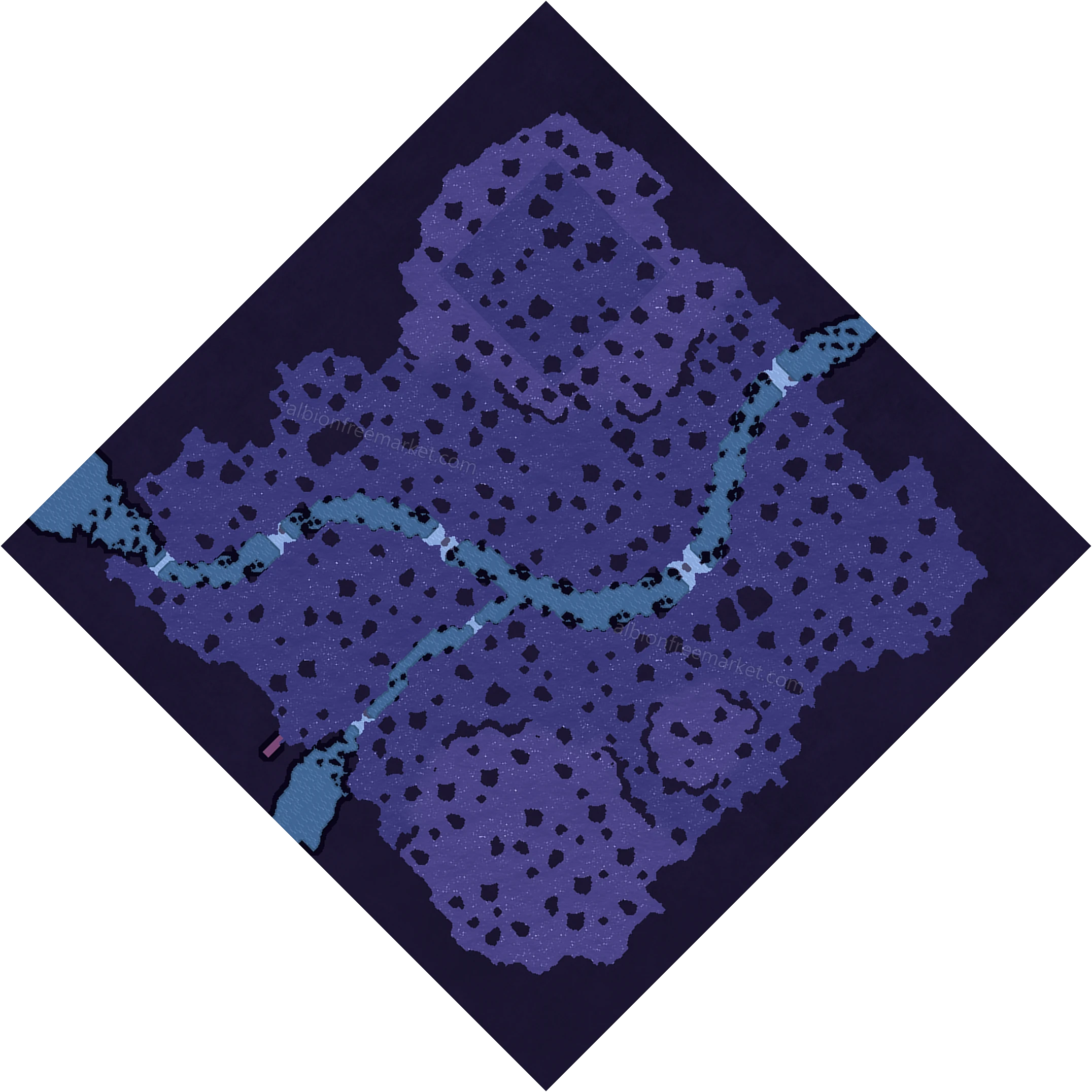 The Mists Albion Online map