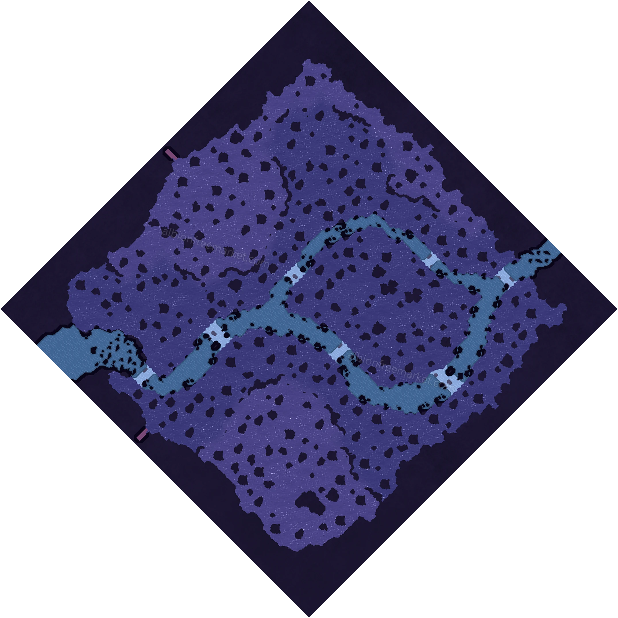 The Mists Albion Online map