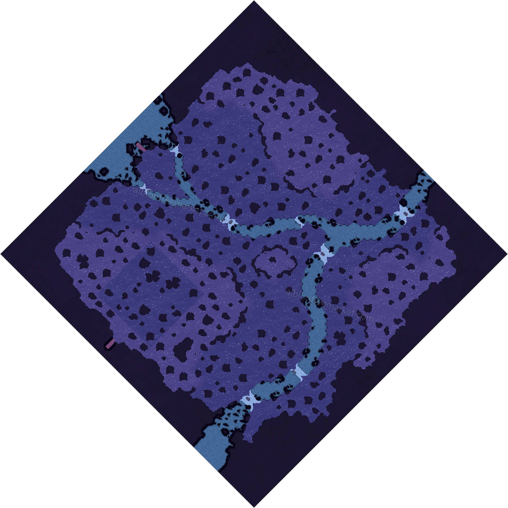 The Mists Albion Online map