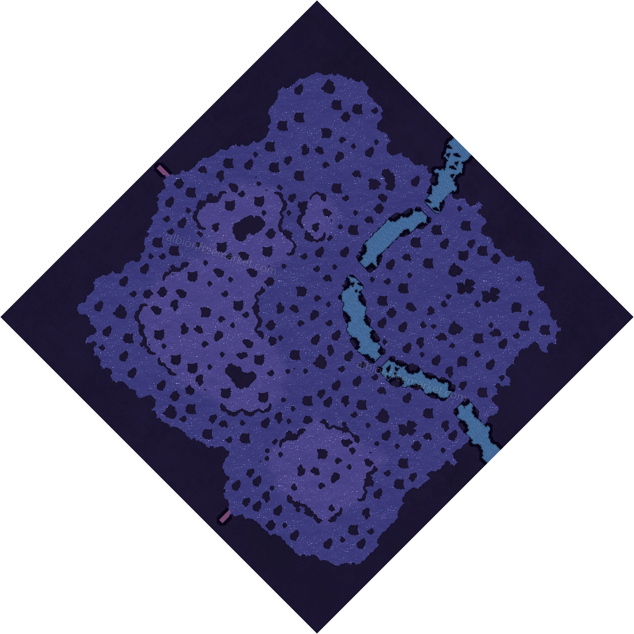 The Mists Albion Online map