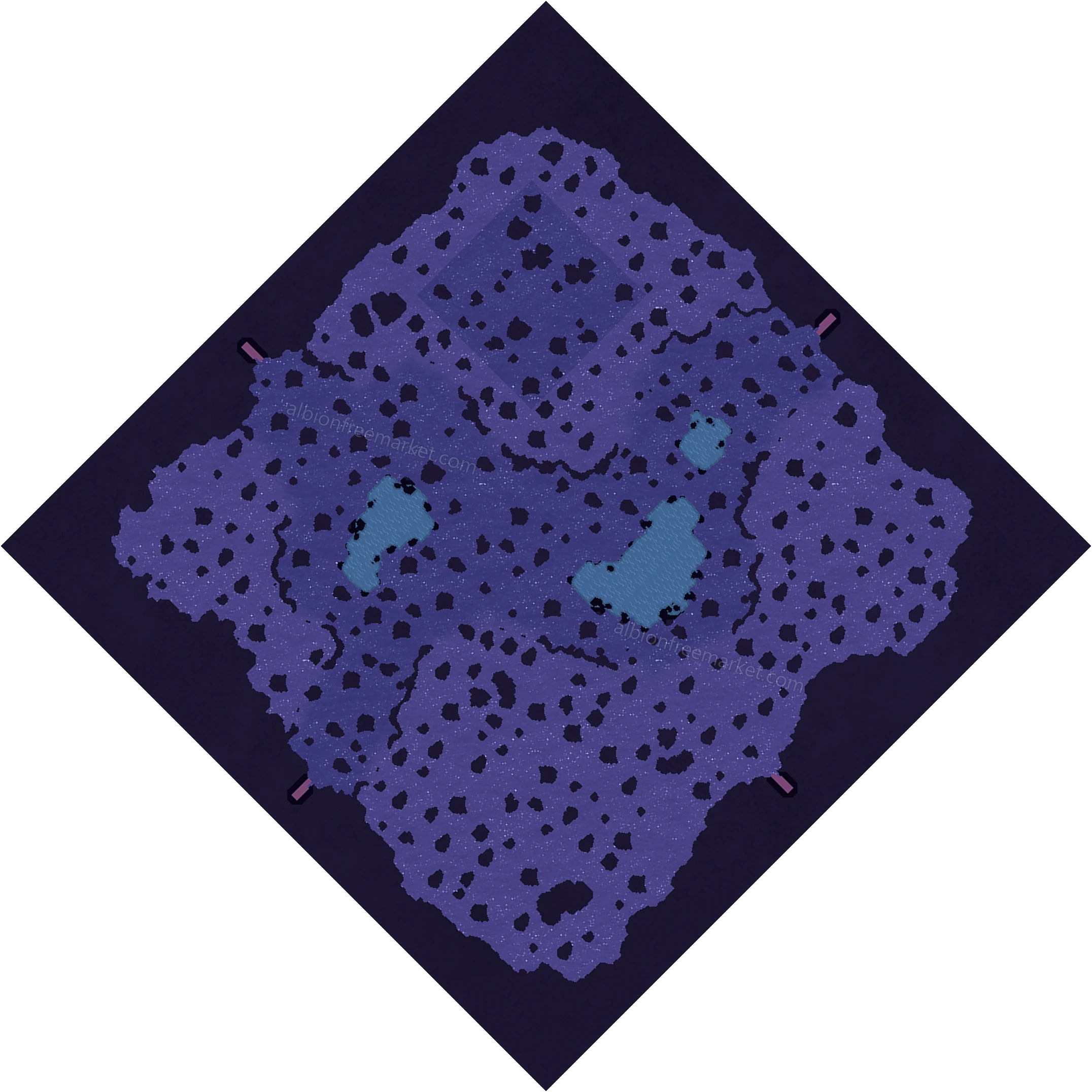 The Mists Albion Online map