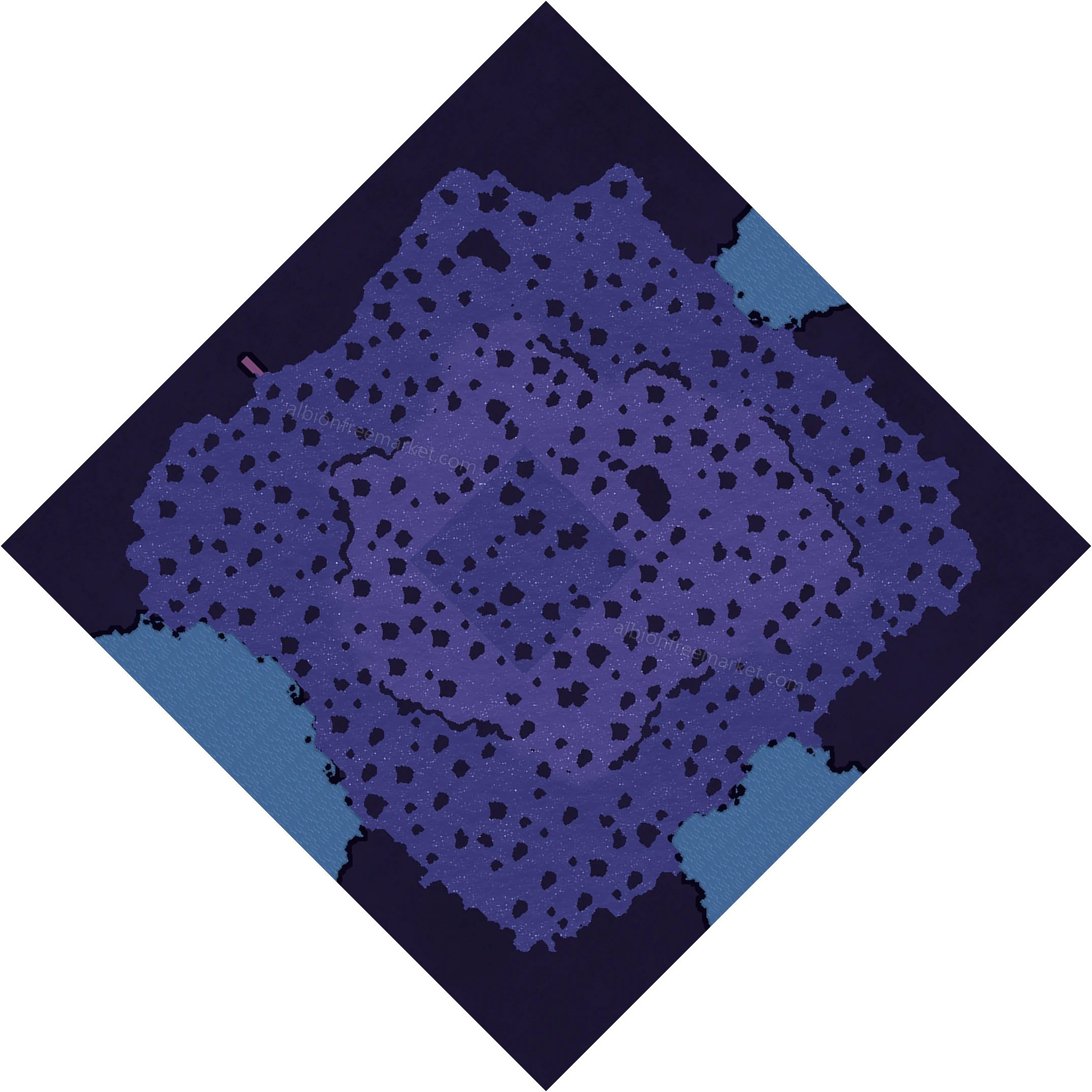 The Mists Albion Online map