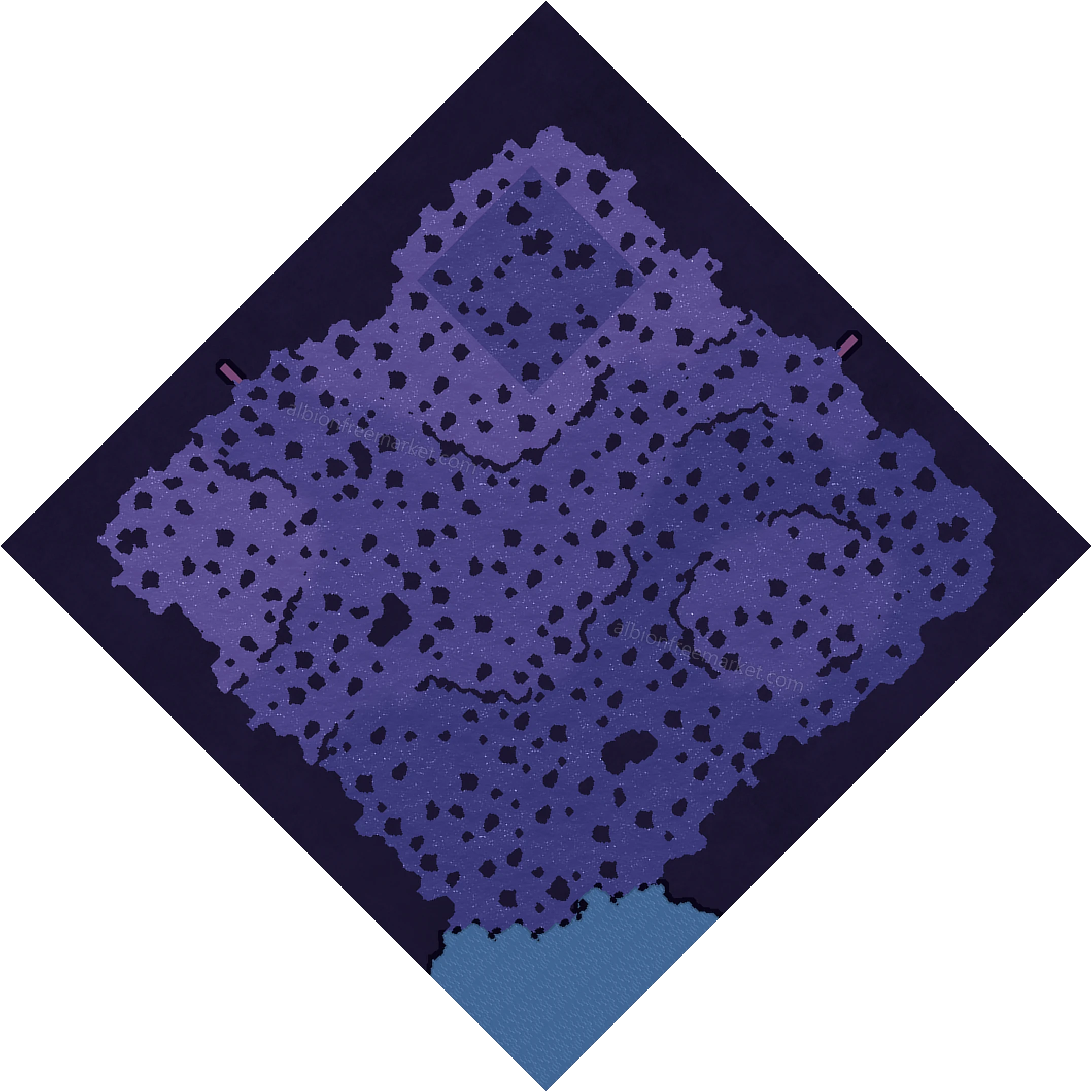 The Mists Albion Online map