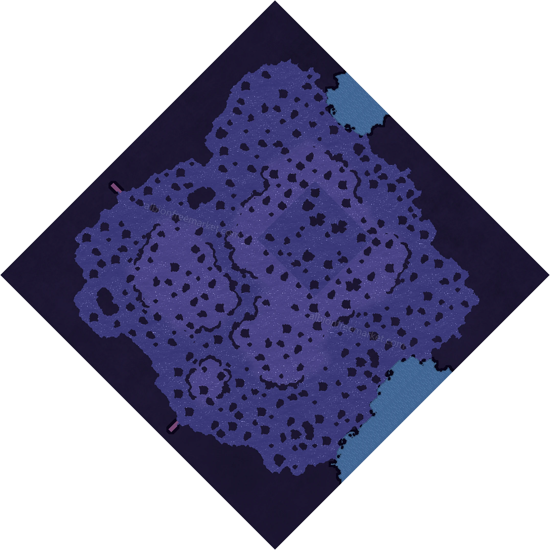 The Mists Albion Online map